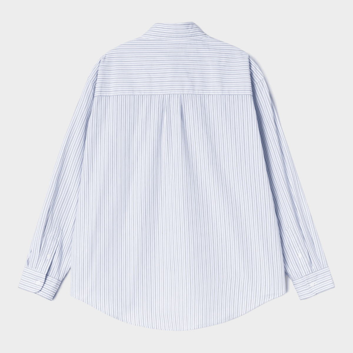 CARHARTT WIP - Carhartt Wip Camicia Keene a righe - Bianco e azzurro/5 - Hubert Humangoods
