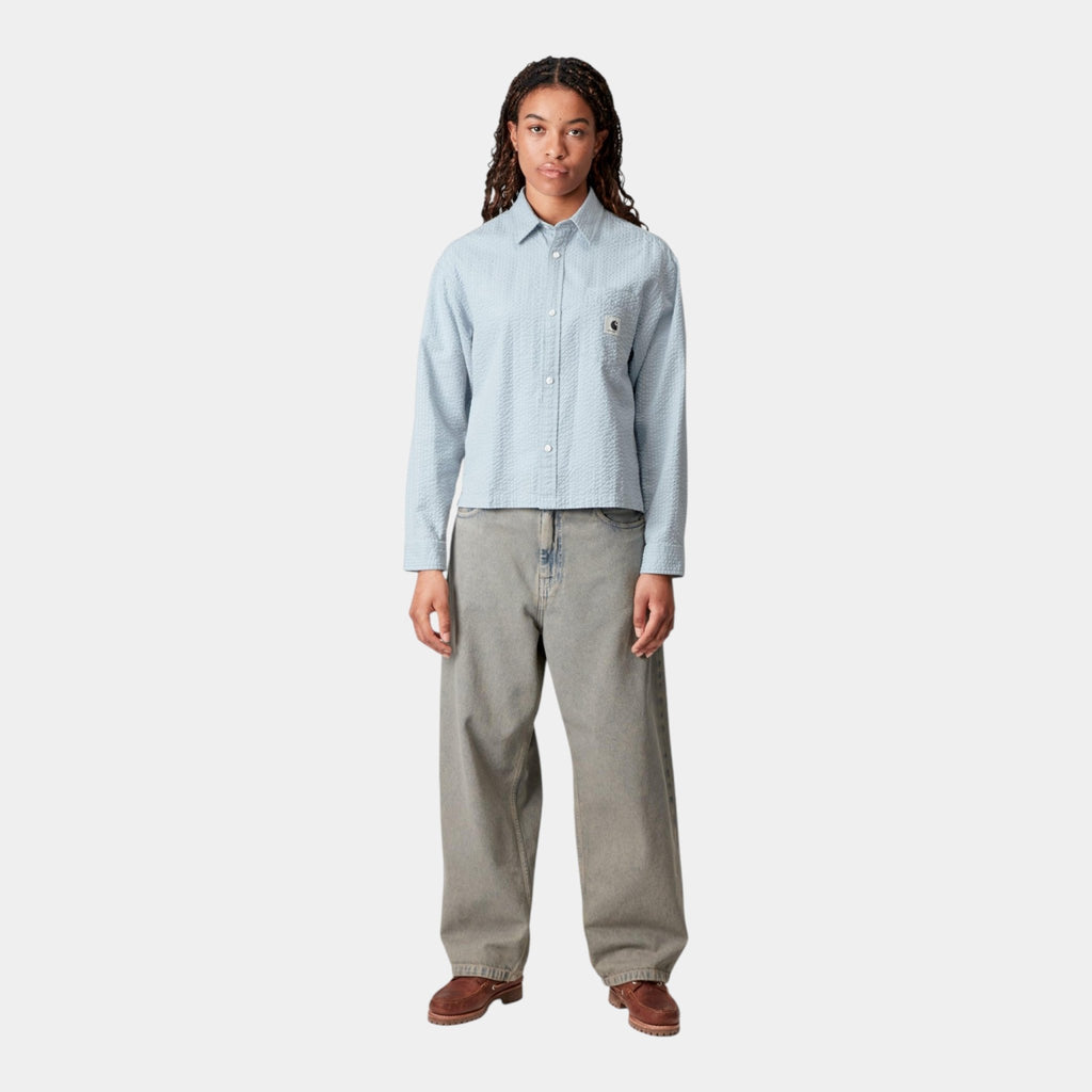 CARHARTT WIP Carhartt Wip Camicia W' Toland - Azzurro - Hubert Humangoods