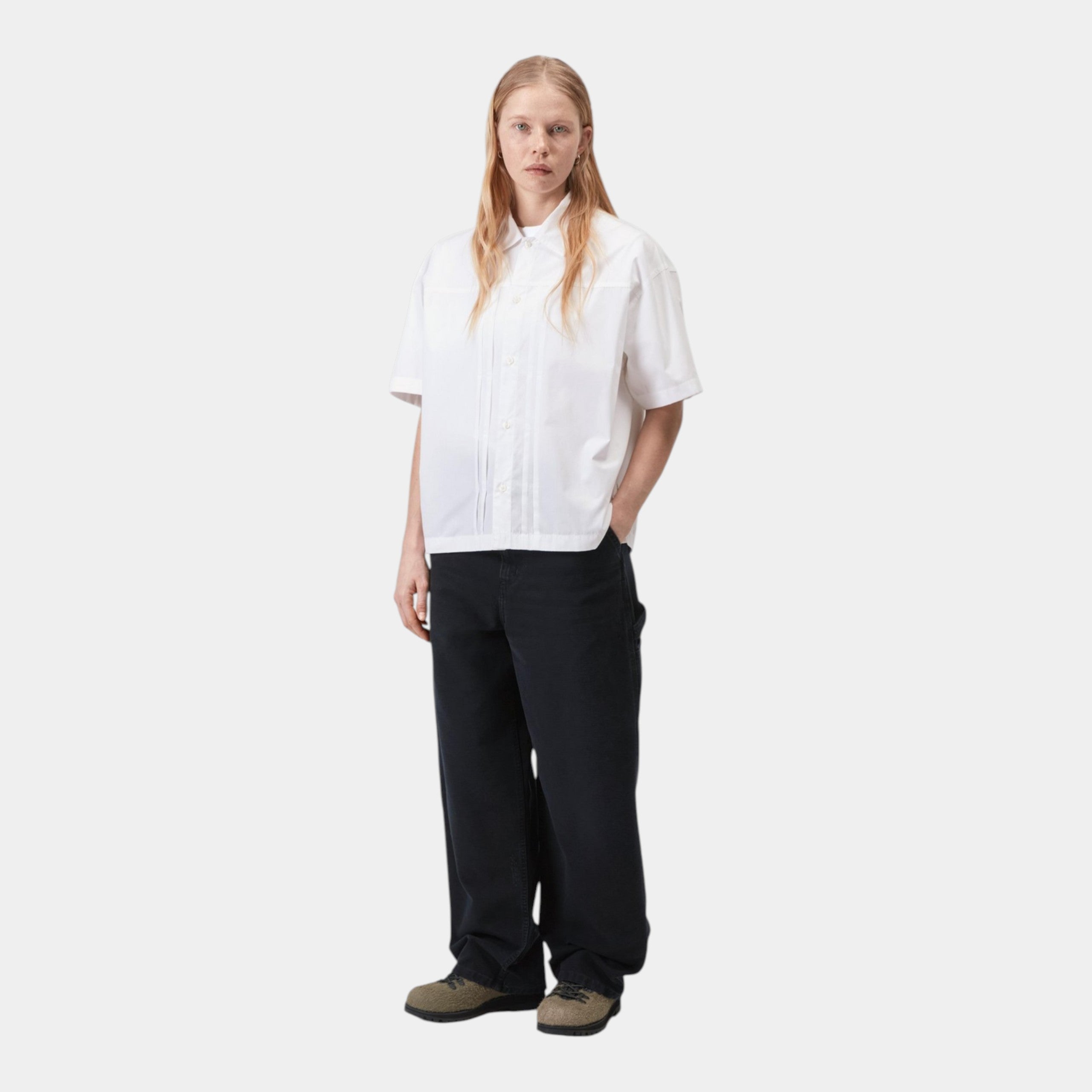CARHARTT WIP - Carhartt Wip Camiciotto W' Belmont - Bianco/4 - Hubert Humangoods