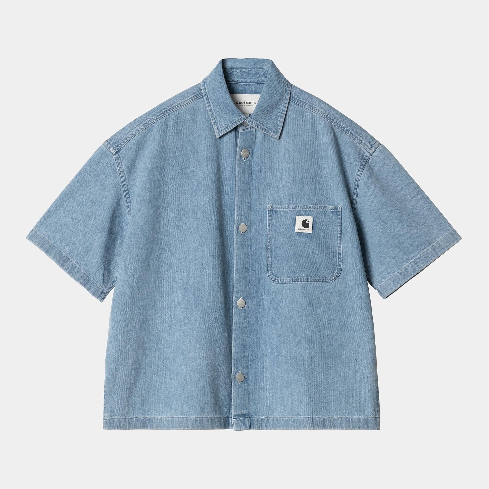 CARHARTT WIP Carhartt Wip Camiciotto W' Lovilia - Denim Chiaro - Hubert Humangoods