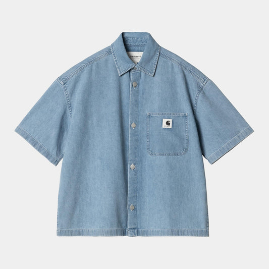 CARHARTT WIP Carhartt Wip Camiciotto W' Lovilia - Denim Chiaro - Hubert Humangoods