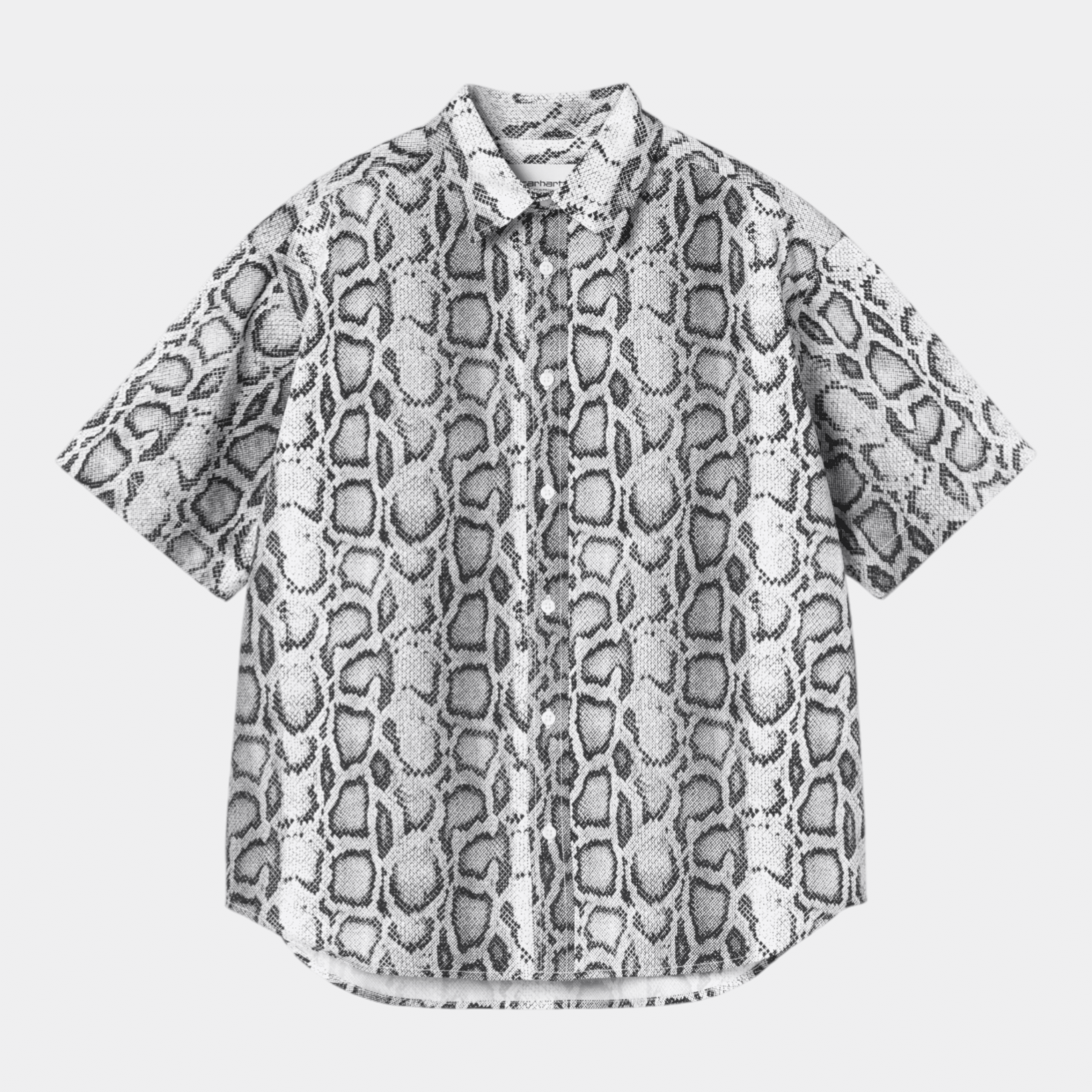 CARHARTT WIP - Carhartt Wip Camiciotto W' Snake camo - Bianco/Nero/1 - Hubert Humangoods