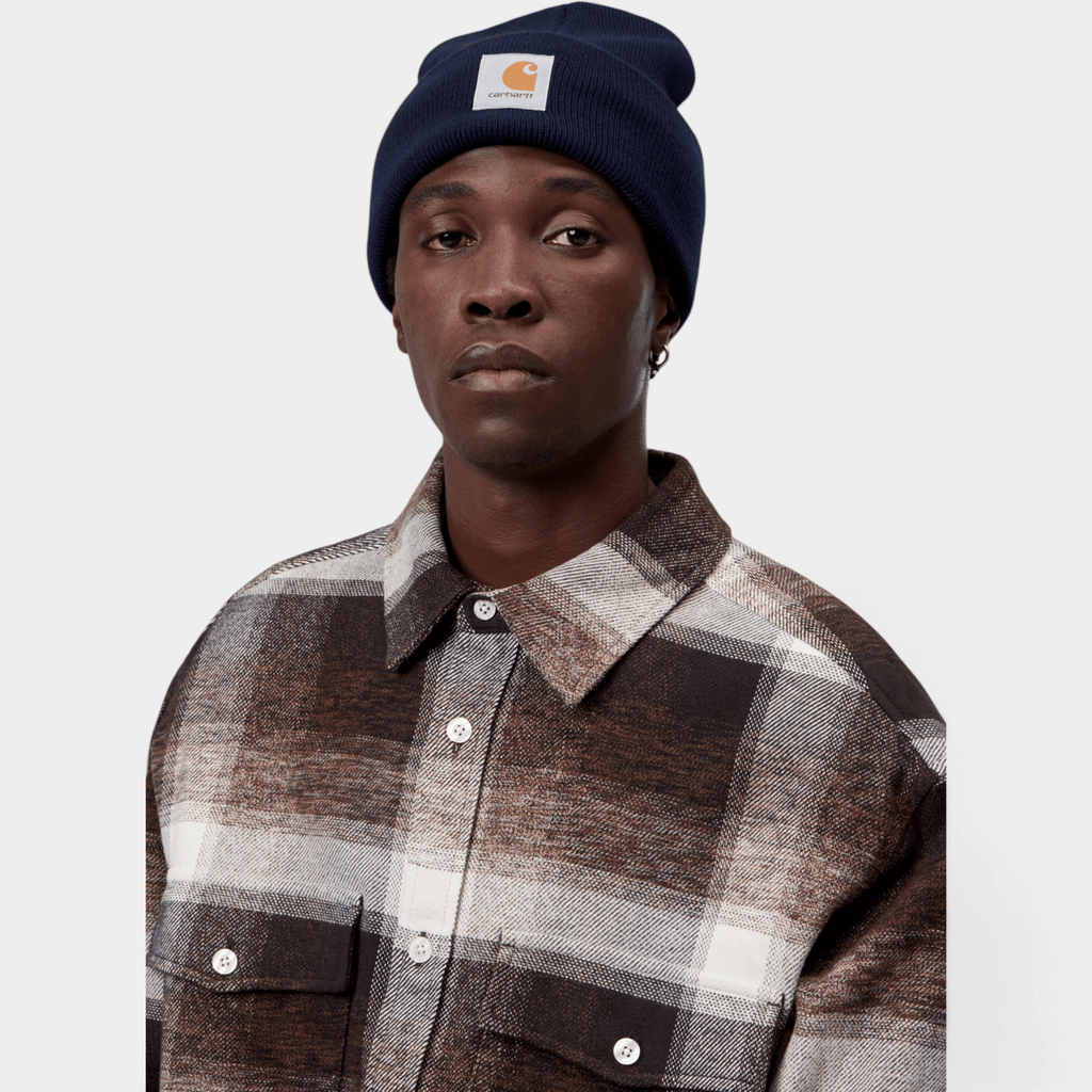 CARHARTT WIP - Carhartt Wip Cappello Acrylic Watch - Blu/2 - Hubert Humangoods