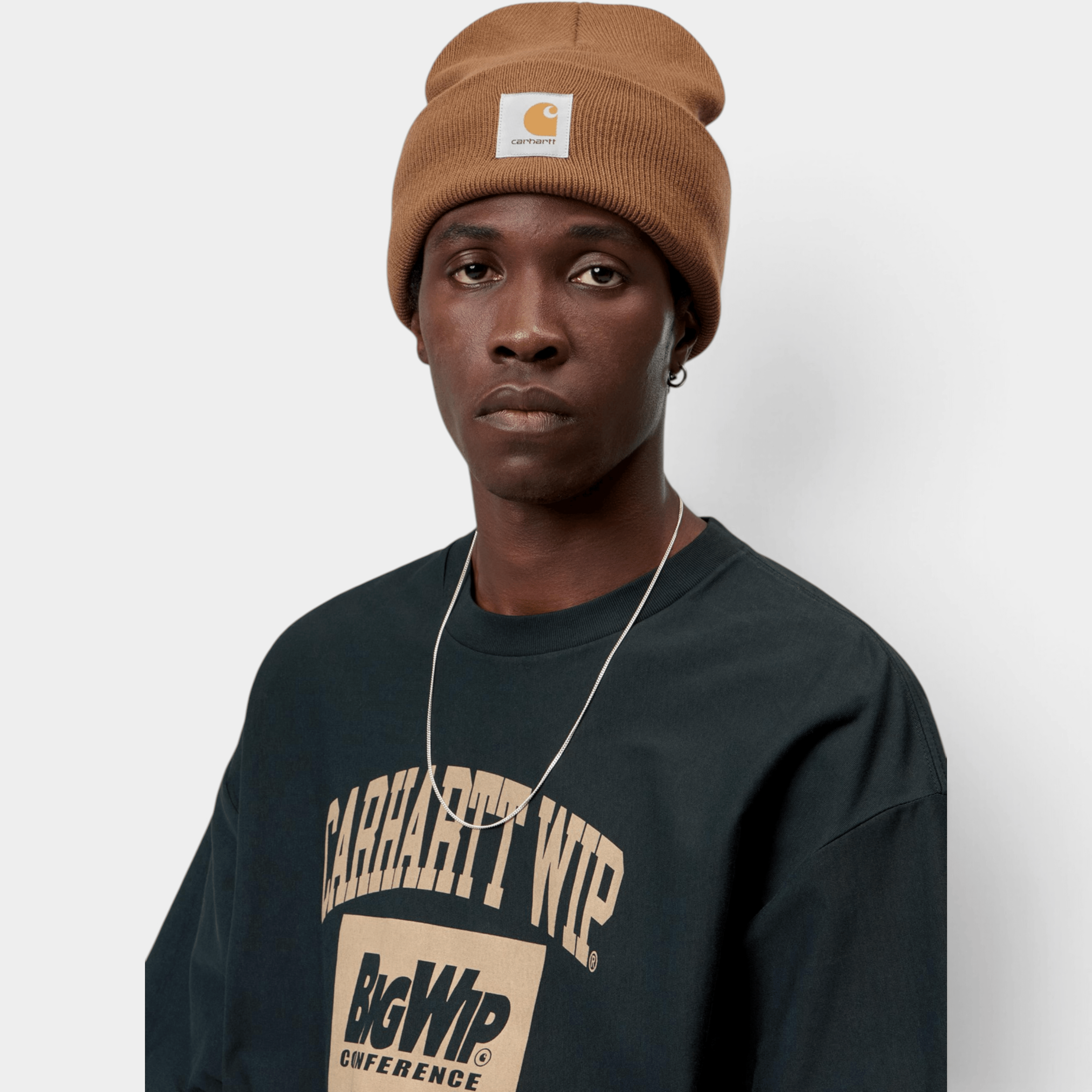 CARHARTT WIP - Carhartt Wip Cappello Acrylic Watch - Cammello/2 - Hubert Humangoods