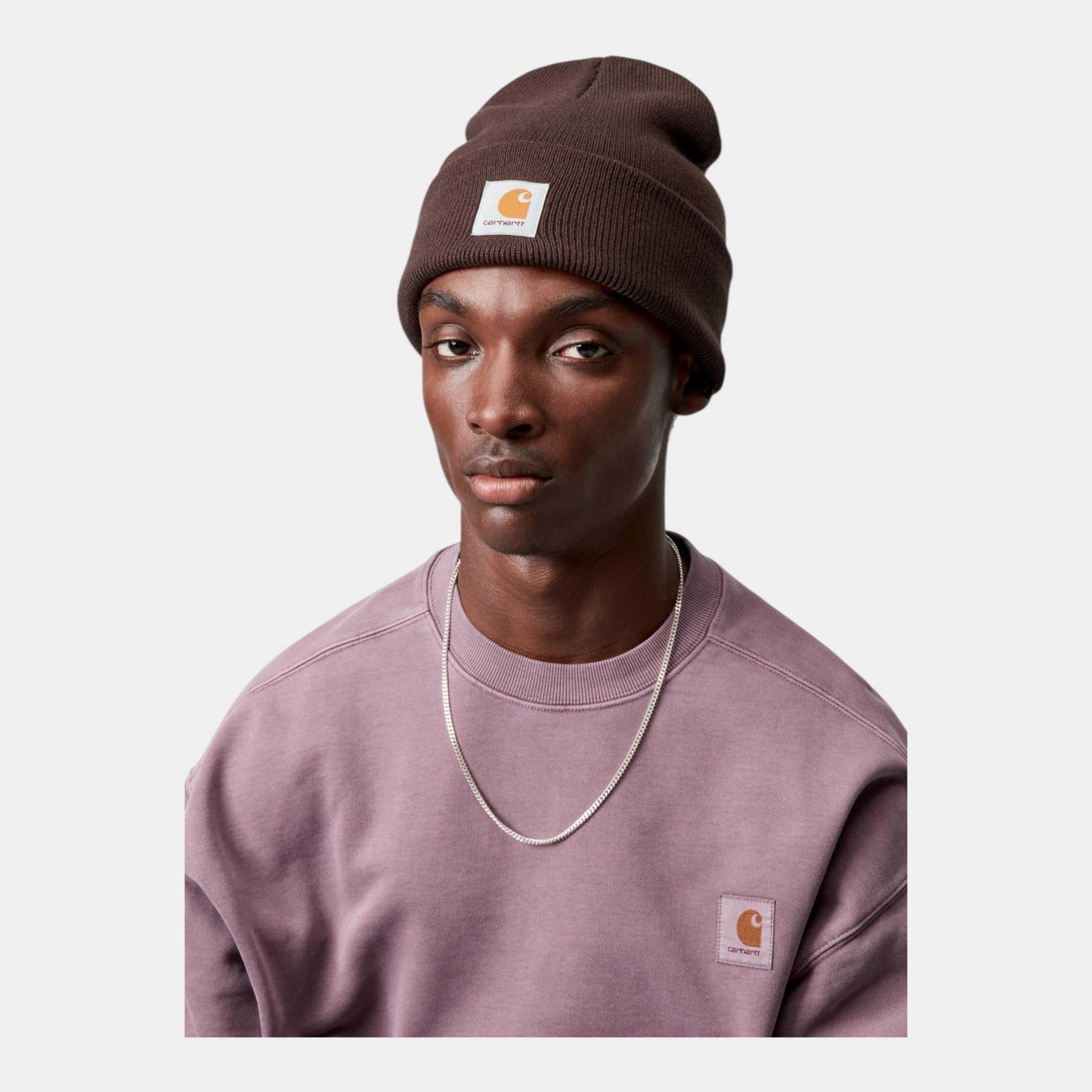 CARHARTT WIP Carhartt Wip Cappello Acrylic Watch - Marrone scuro - Hubert Humangoods