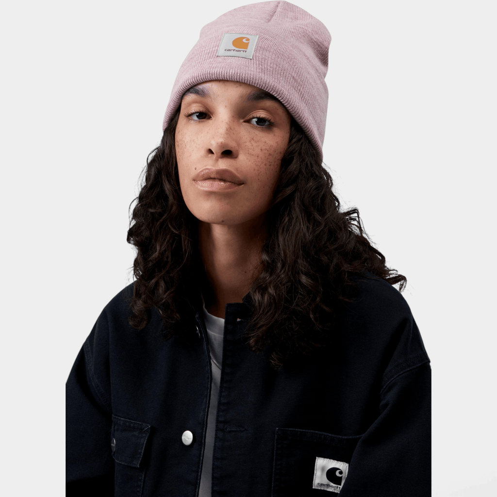 CARHARTT WIP - Carhartt Wip Cappello Acrylic Watch - Rosa melange/2 - Hubert Humangoods