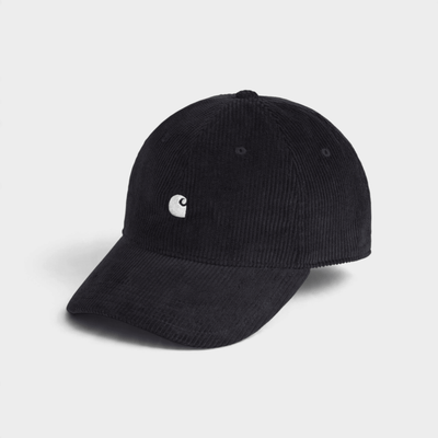 Carhartt Wip Cappello Harlem in velluto con visiera - Blu