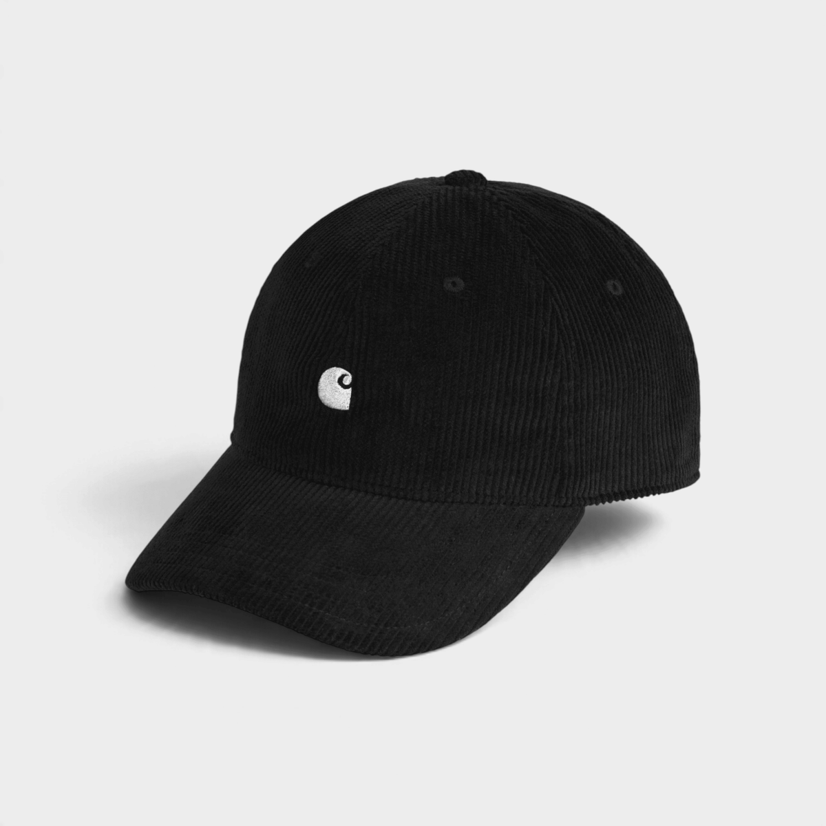 CARHARTT WIP - Carhartt Wip Cappello Harlem in velluto con visiera - Nero/1 - Hubert Humangoods
