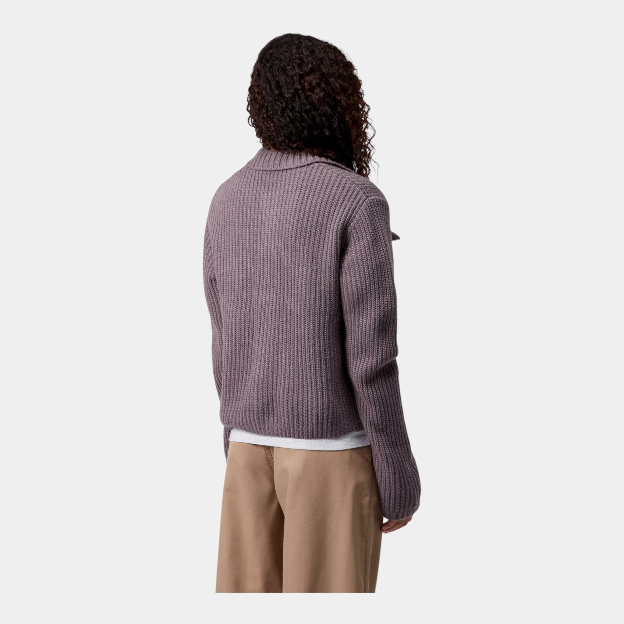 CARHARTT WIP Carhartt Wip Cardigan W' Michigan - Malva - Hubert Humangoods