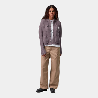 CARHARTT WIP Carhartt Wip Cardigan W' Michigan - Malva - Hubert Humangoods