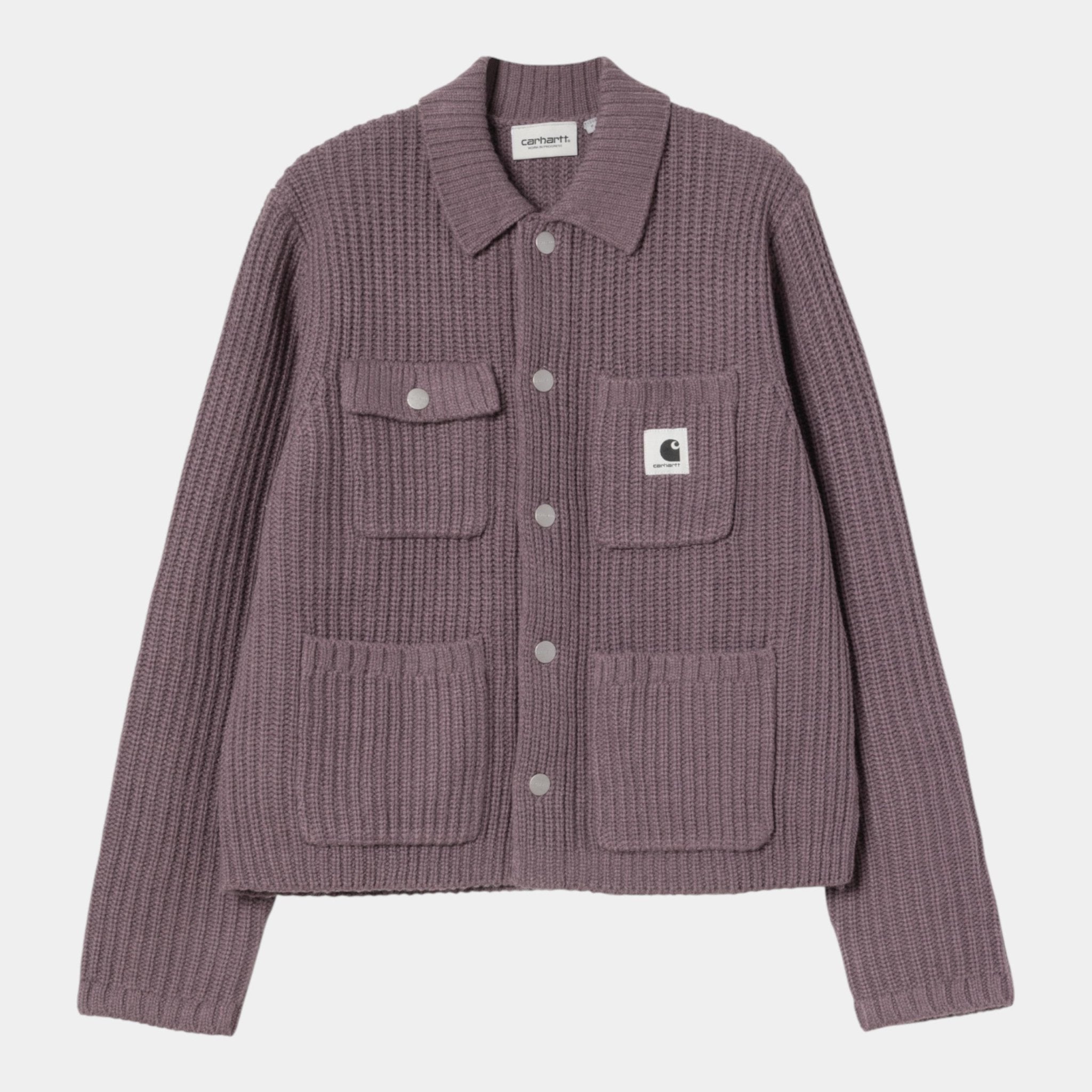 CARHARTT WIP Carhartt Wip Cardigan W' Michigan - Malva - Hubert Humangoods
