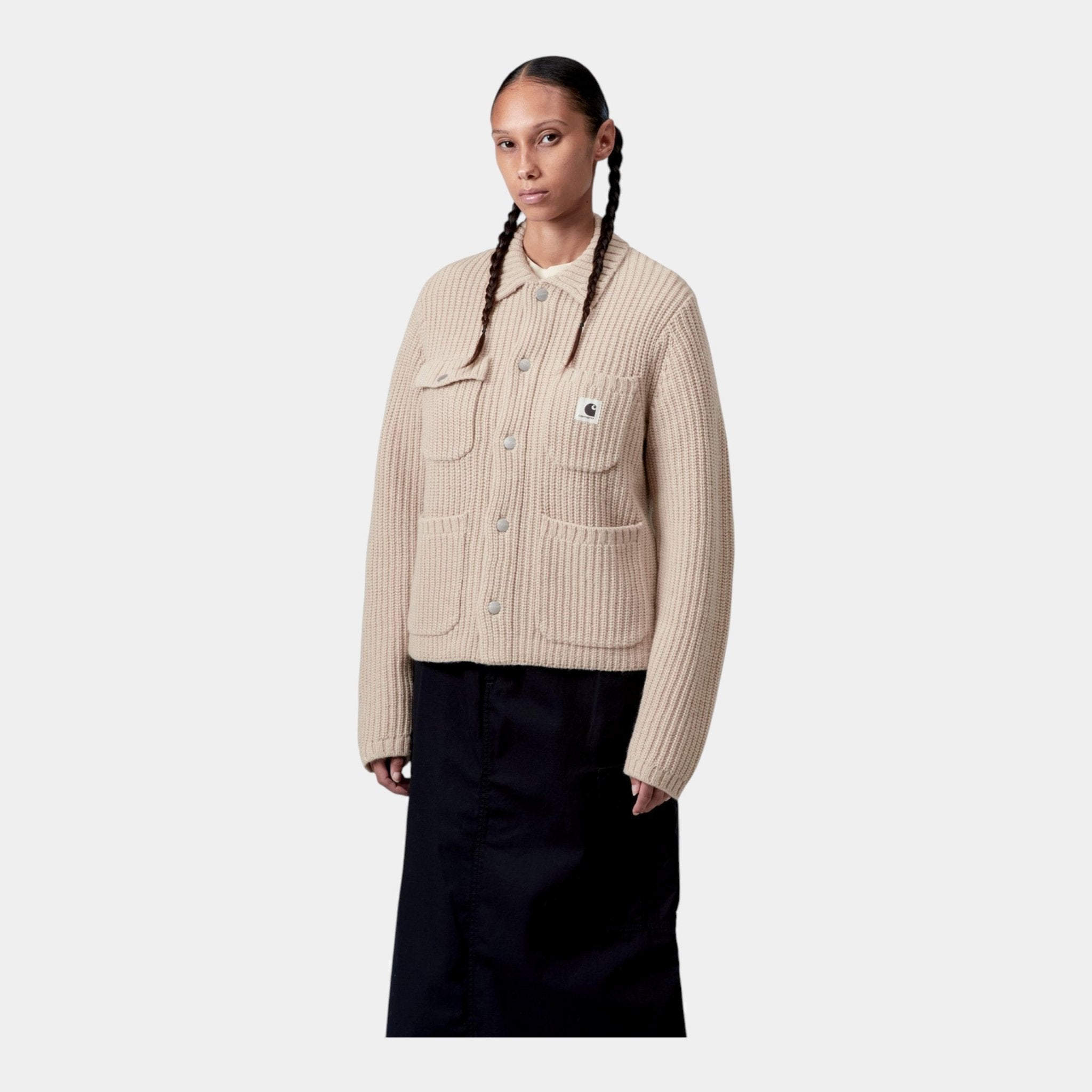 CARHARTT WIP Carhartt Wip Cardigan W' Michigan - Naturale - Hubert Humangoods