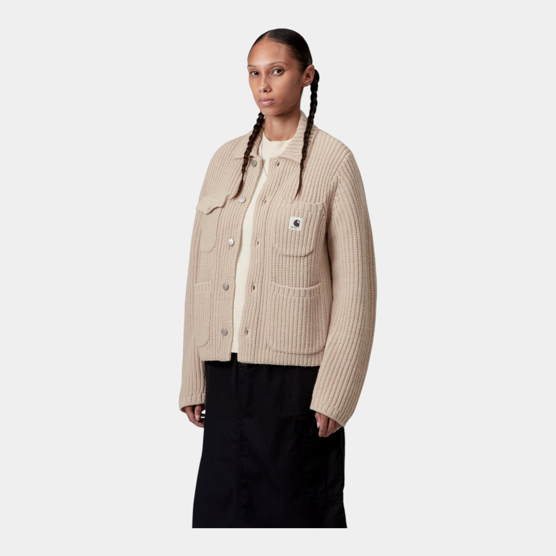 CARHARTT WIP Carhartt Wip Cardigan W' Michigan - Naturale - Hubert Humangoods