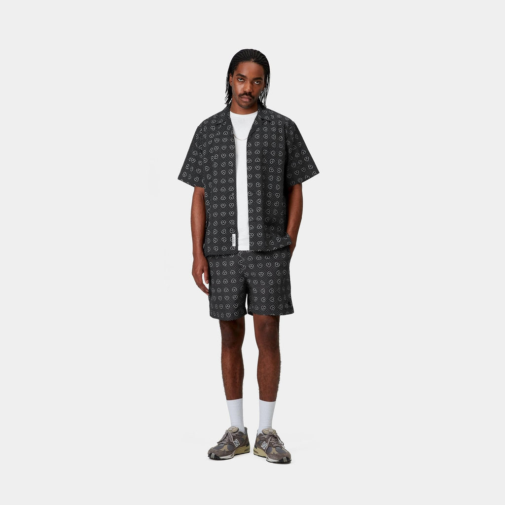CARHARTT WIP Carhartt Wip Costume da bagno Slater - Nero - Hubert Humangoods