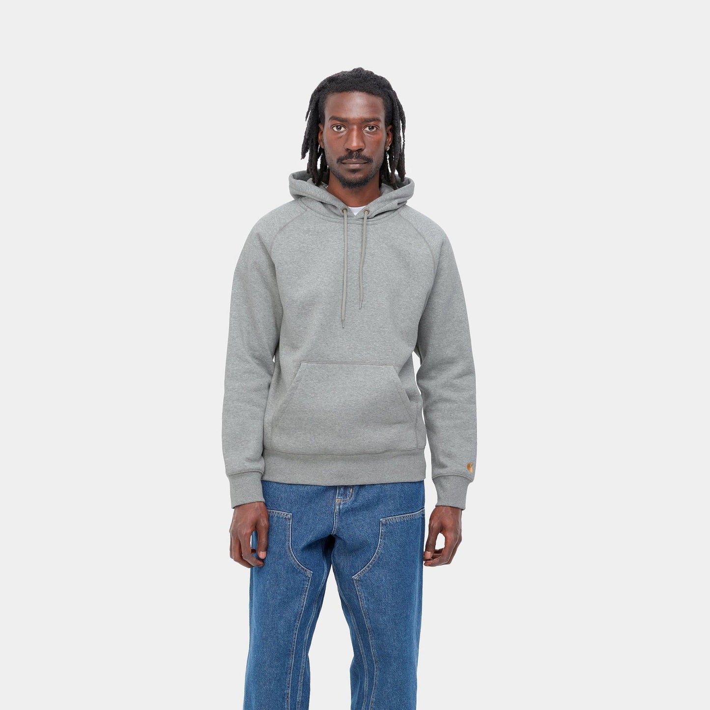 CARHARTT WIP Carhartt Wip Felpa con cappuccio Chase - Grigio - Hubert Humangoods