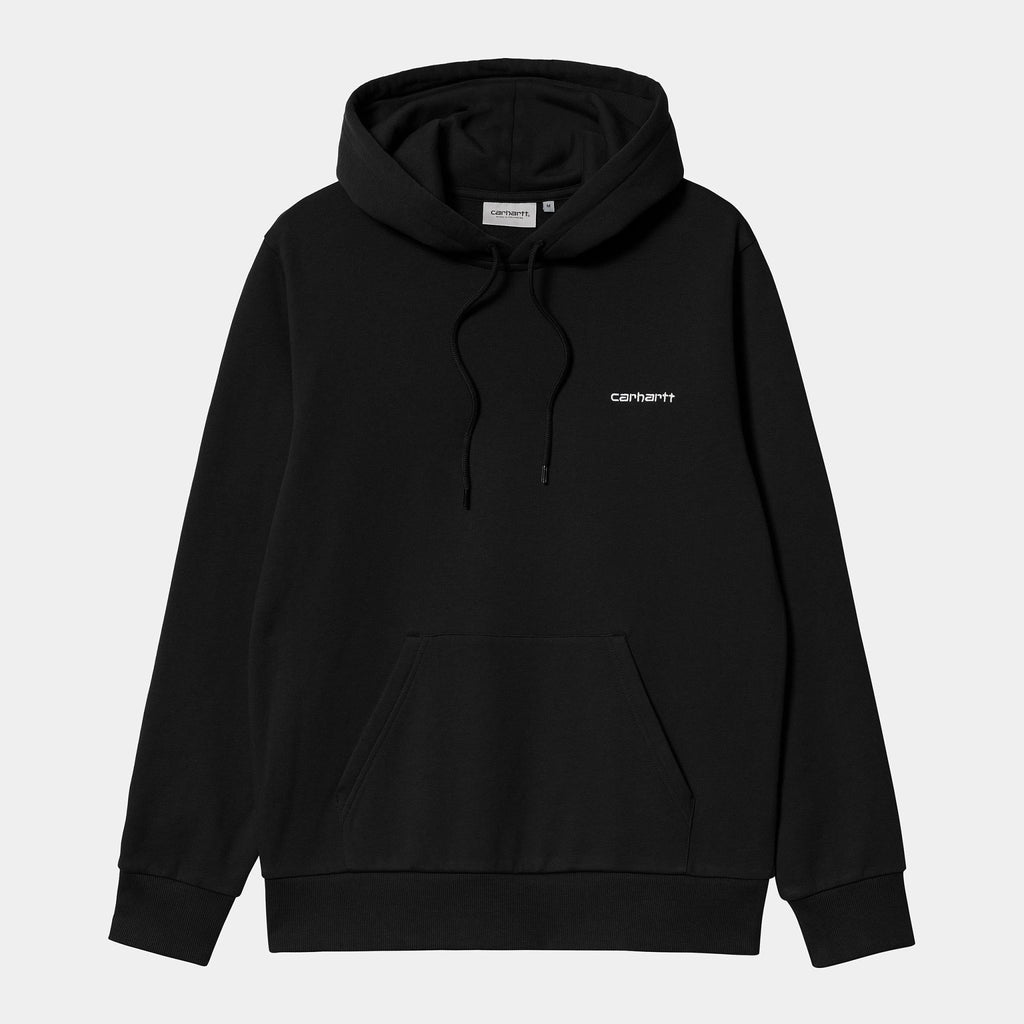 CARHARTT WIP Carhartt Wip Felpa con cappuccio Script Embroidery - Nero - Hubert Humangoods