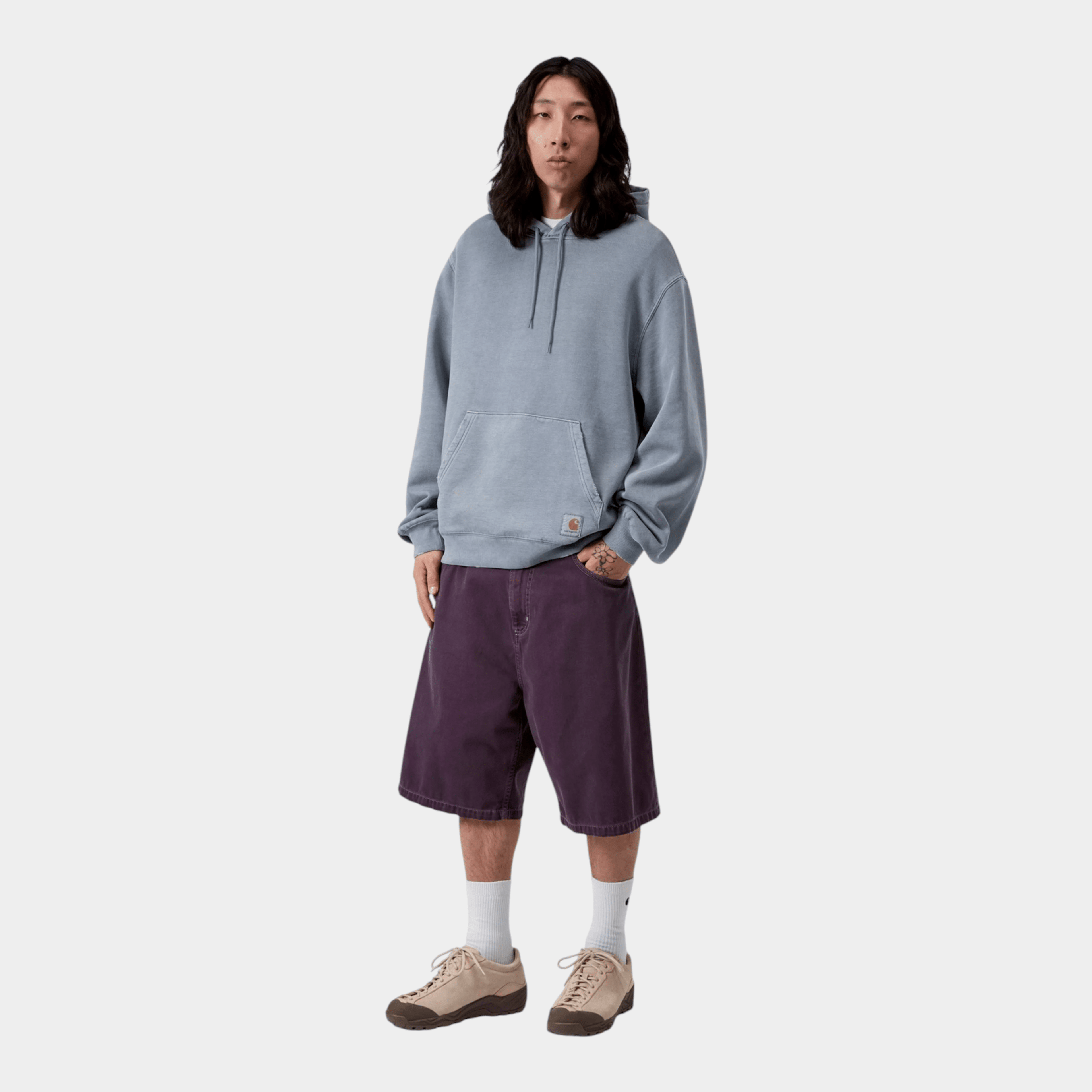 CARHARTT WIP - Carhartt Wip Felpa con cappuccio Torion - Azzurro/4 - Hubert Humangoods