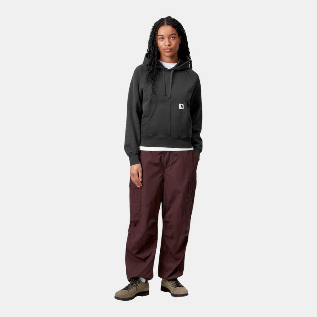 CARHARTT WIP Carhartt Wip Felpa con cappuccio W' Hudson - Nero - Hubert Humangoods