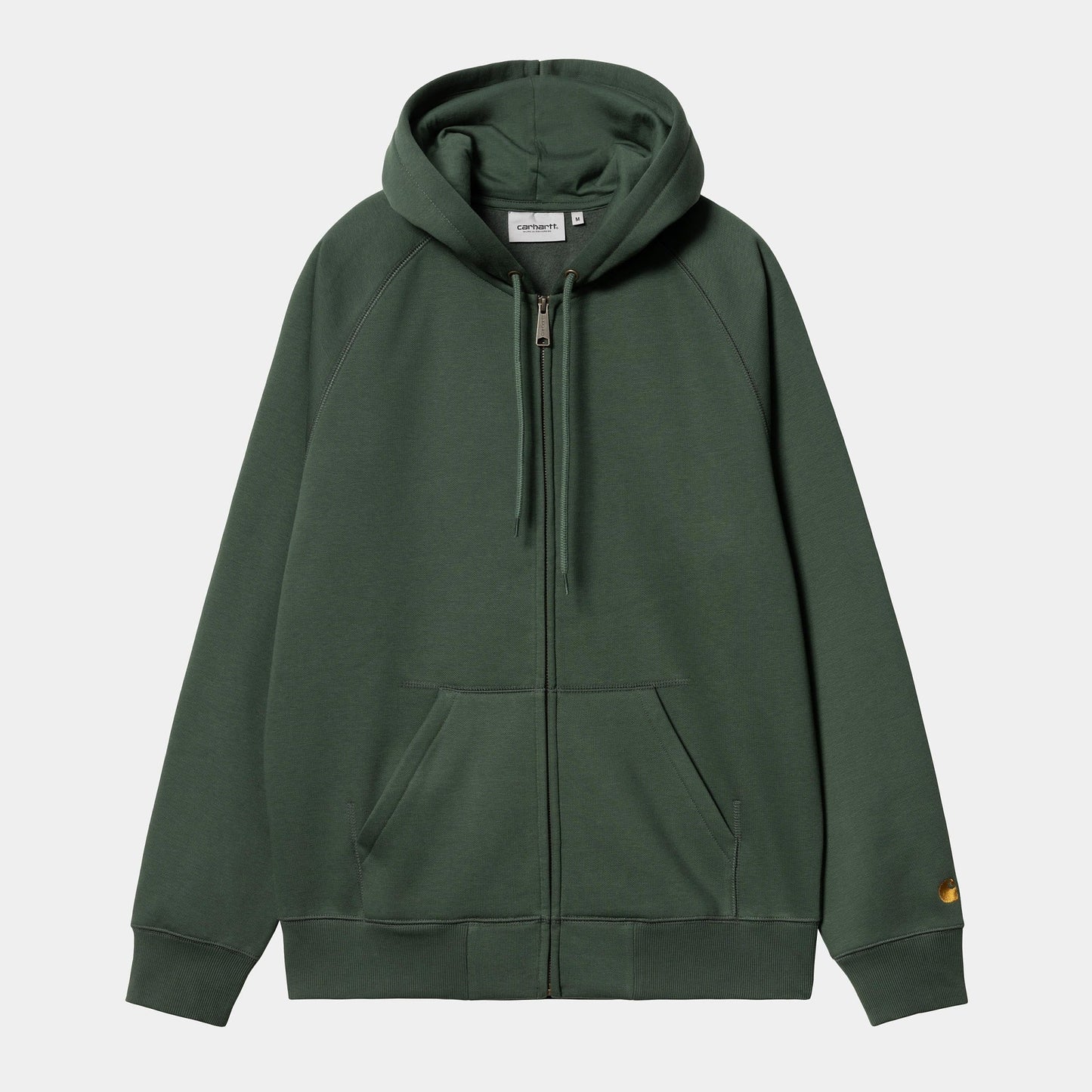 CARHARTT WIP Carhartt Wip Felpa con zip e cappuccio Chase - Verde - Hubert Humangoods