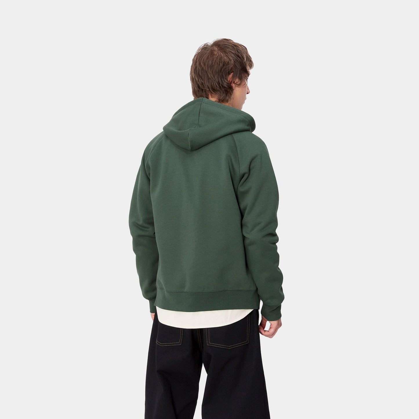 CARHARTT WIP Carhartt Wip Felpa con zip e cappuccio Chase - Verde - Hubert Humangoods