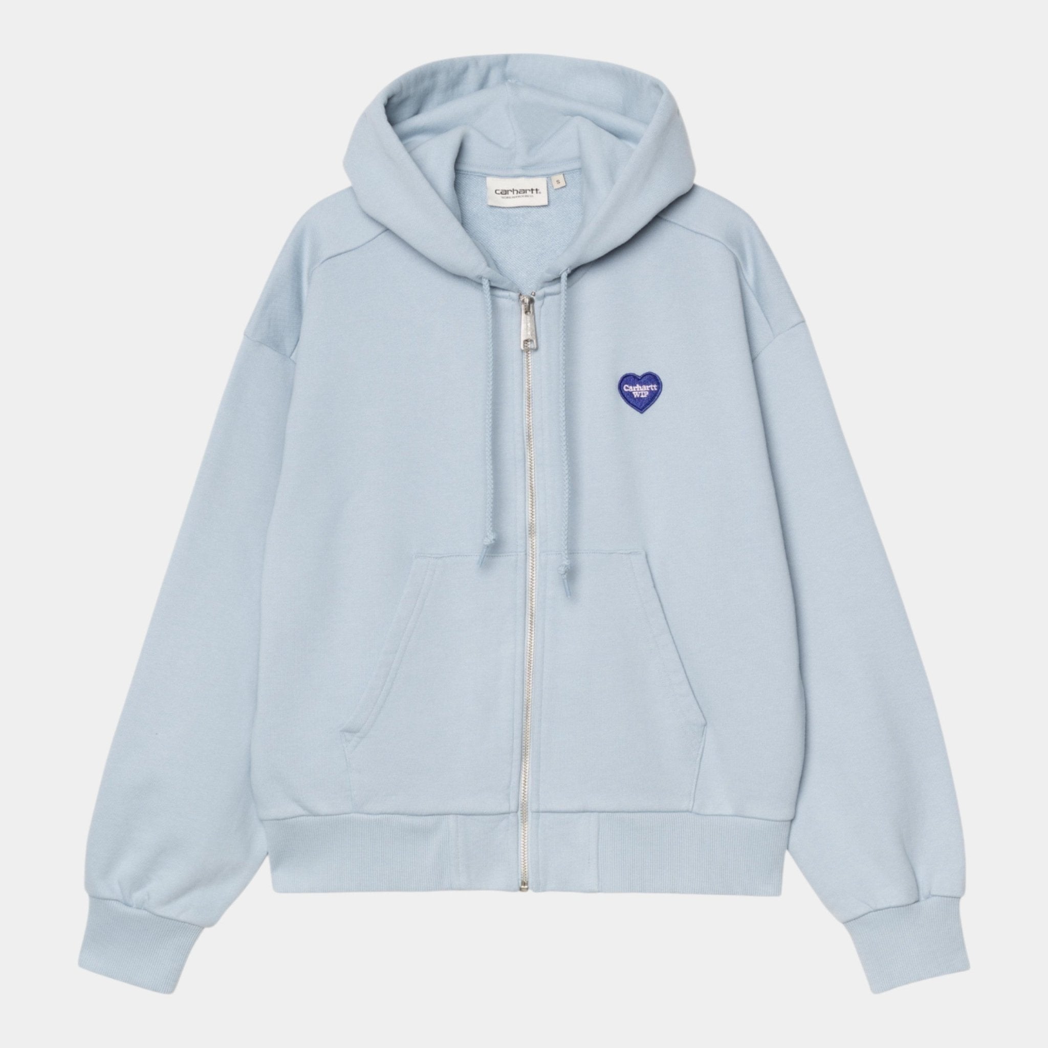 CARHARTT WIP Carhartt Wip Felpa con zip e cappuccio W' II Hartt - Azzurro - Hubert Humangoods