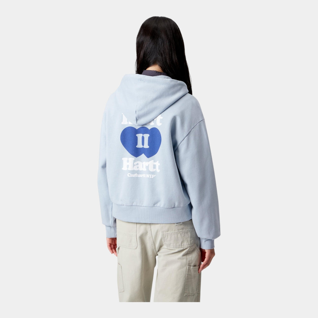 CARHARTT WIP Carhartt Wip Felpa con zip e cappuccio W' II Hartt - Azzurro - Hubert Humangoods