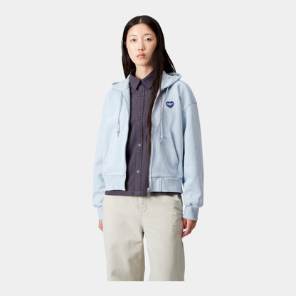 CARHARTT WIP Carhartt Wip Felpa con zip e cappuccio W' II Hartt - Azzurro - Hubert Humangoods