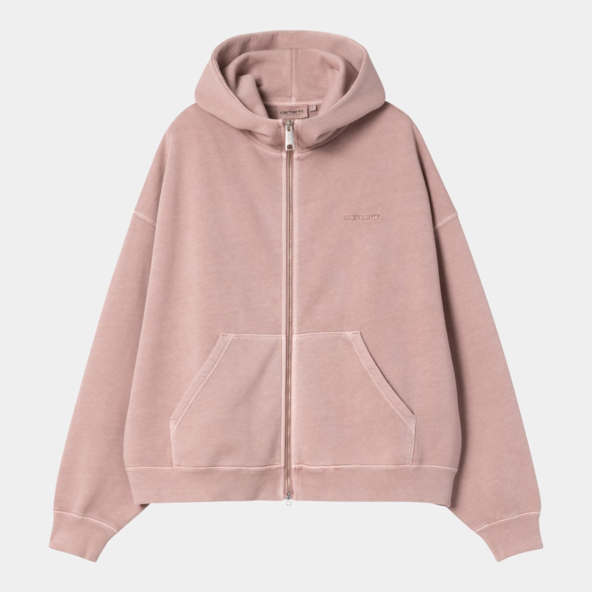 CARHARTT WIP Carhartt Wip Felpa con zip W' Benton - Rosa - Hubert Humangoods