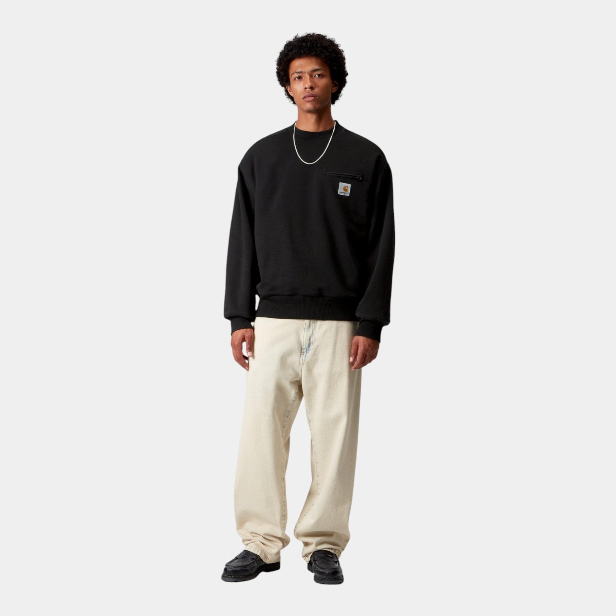 CARHARTT WIP Carhartt Wip Felpa Detroit - Nero - Hubert Humangoods