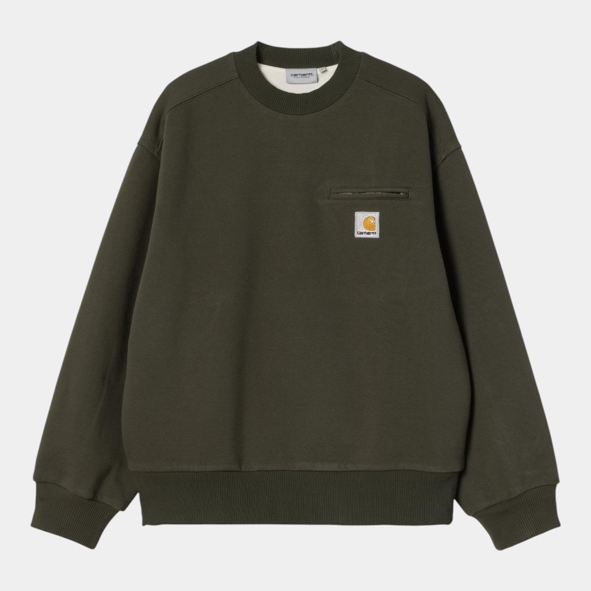 CARHARTT WIP Carhartt Wip Felpa Detroit - Oliva - Hubert Humangoods