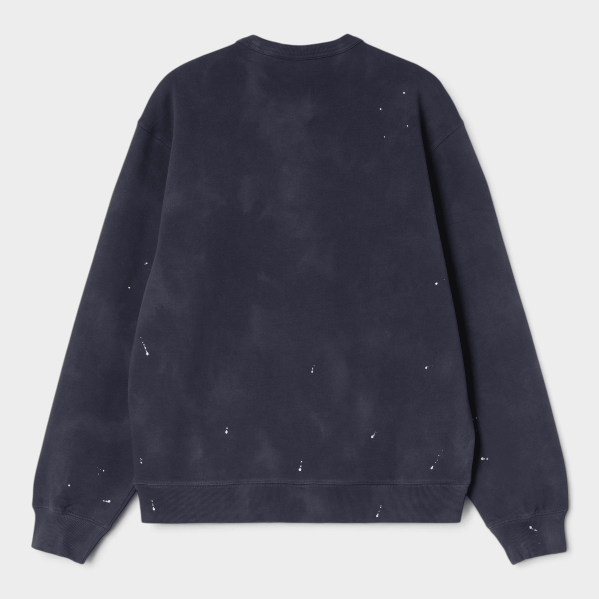 CARHARTT WIP - Carhartt Wip Felpa girocollo effetto splatter - Blu/5 - Hubert Humangoods
