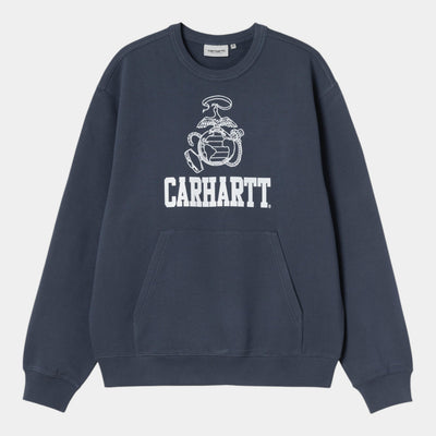 Carhartt Wip Felpa girocollo Pond Corps - Blu