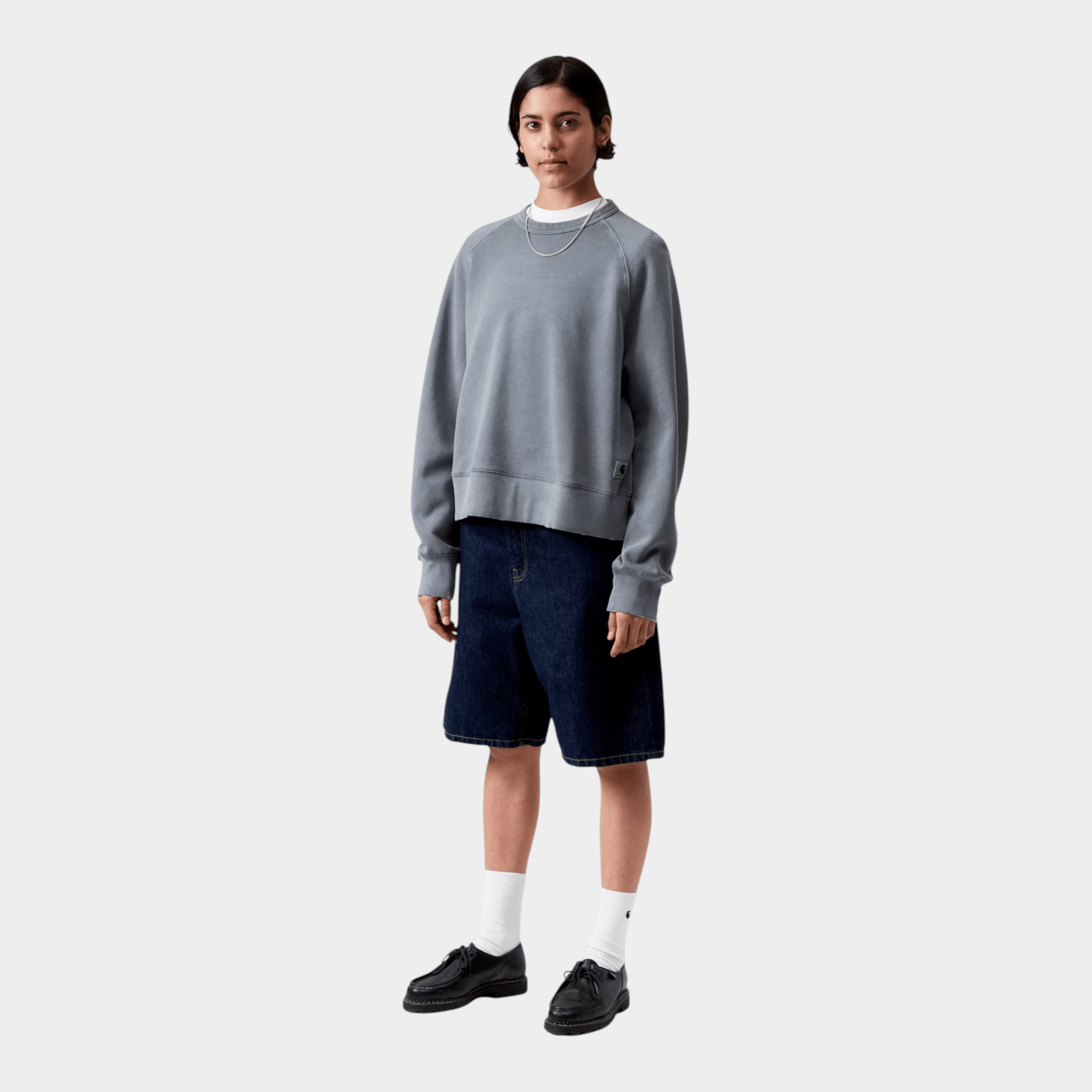 CARHARTT WIP - Carhartt Wip Felpa girocollo W' Torion - Azzurro/4 - Hubert Humangoods