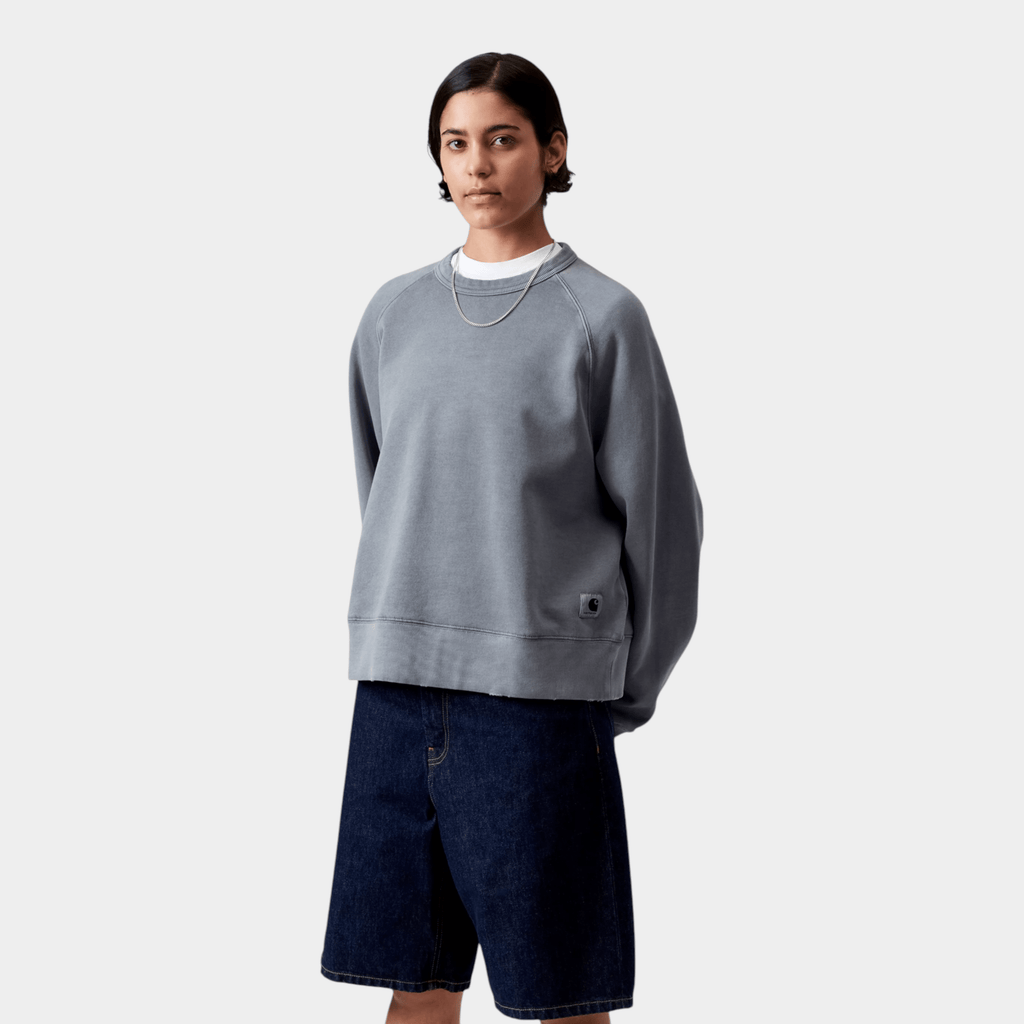 CARHARTT WIP - Carhartt Wip Felpa girocollo W' Torion - Azzurro/2 - Hubert Humangoods