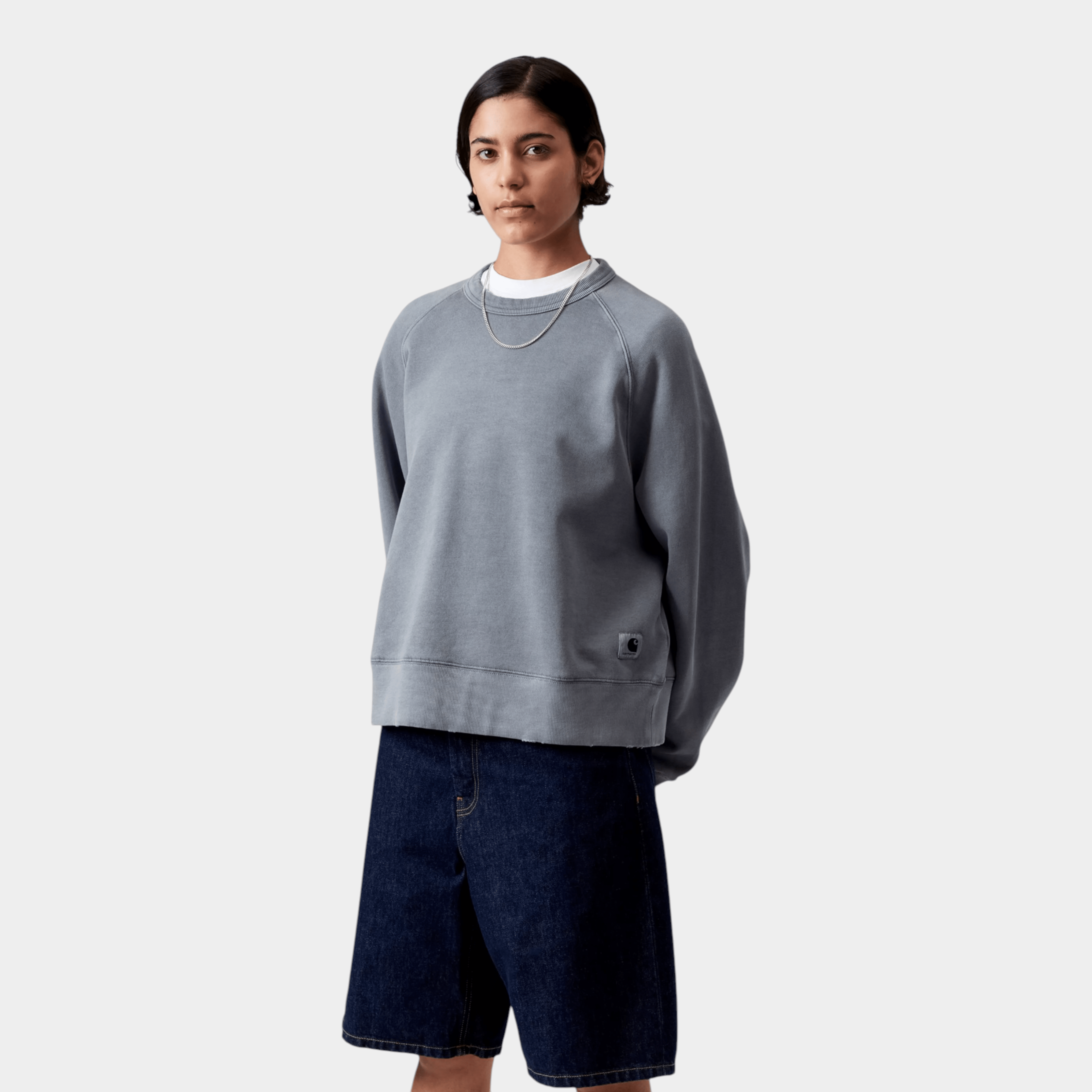CARHARTT WIP - Carhartt Wip Felpa girocollo W' Torion - Azzurro/2 - Hubert Humangoods