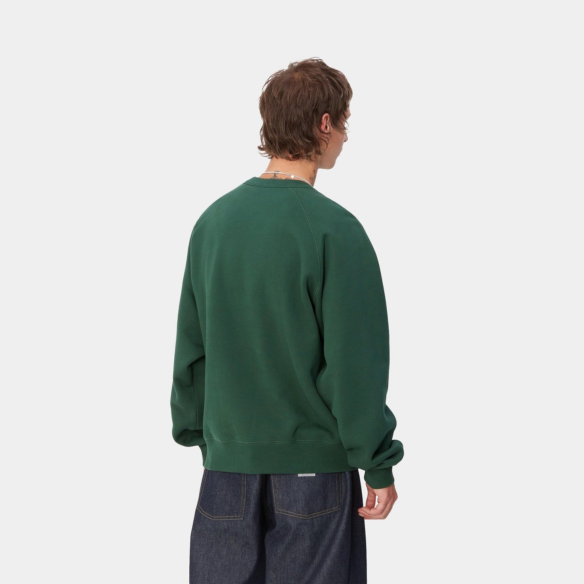 CARHARTT WIP Carhartt Wip Felpa Lazy Duck Academy - Verde - Hubert Humangoods