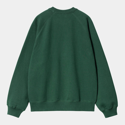 CARHARTT WIP Carhartt Wip Felpa Lazy Duck Academy - Verde - Hubert Humangoods