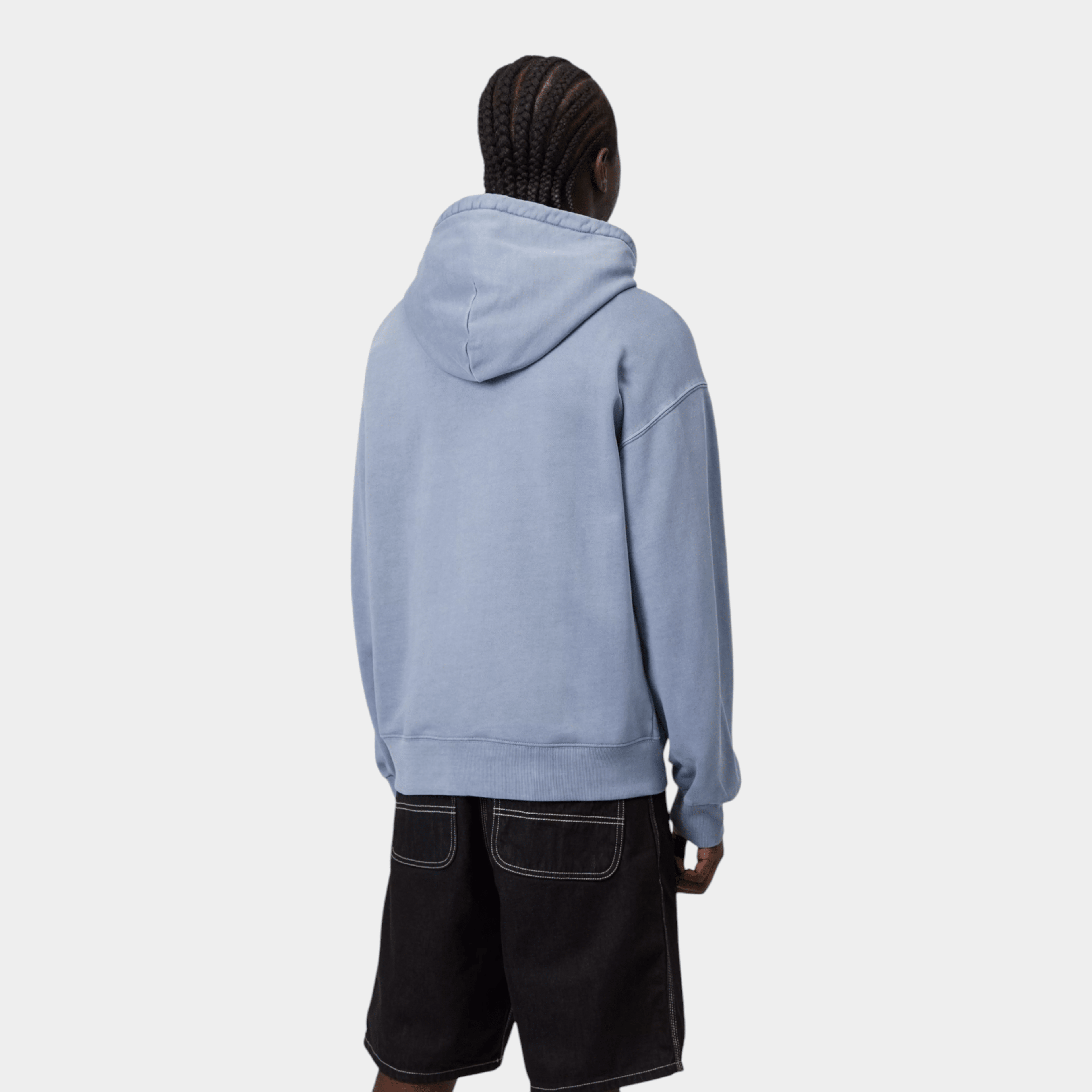 CARHARTT WIP - Carhartt Wip Felpa Nelson con cappuccio - Azzurro/3 - Hubert Humangoods