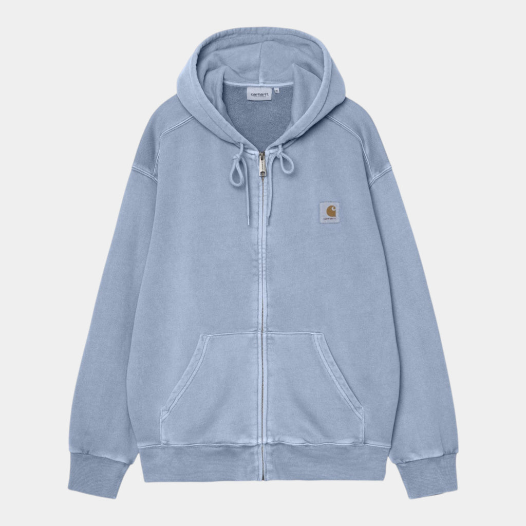 CARHARTT WIP - Carhartt Wip Felpa Nelson con cappuccio e zip - Azzurro/1 - Hubert Humangoods