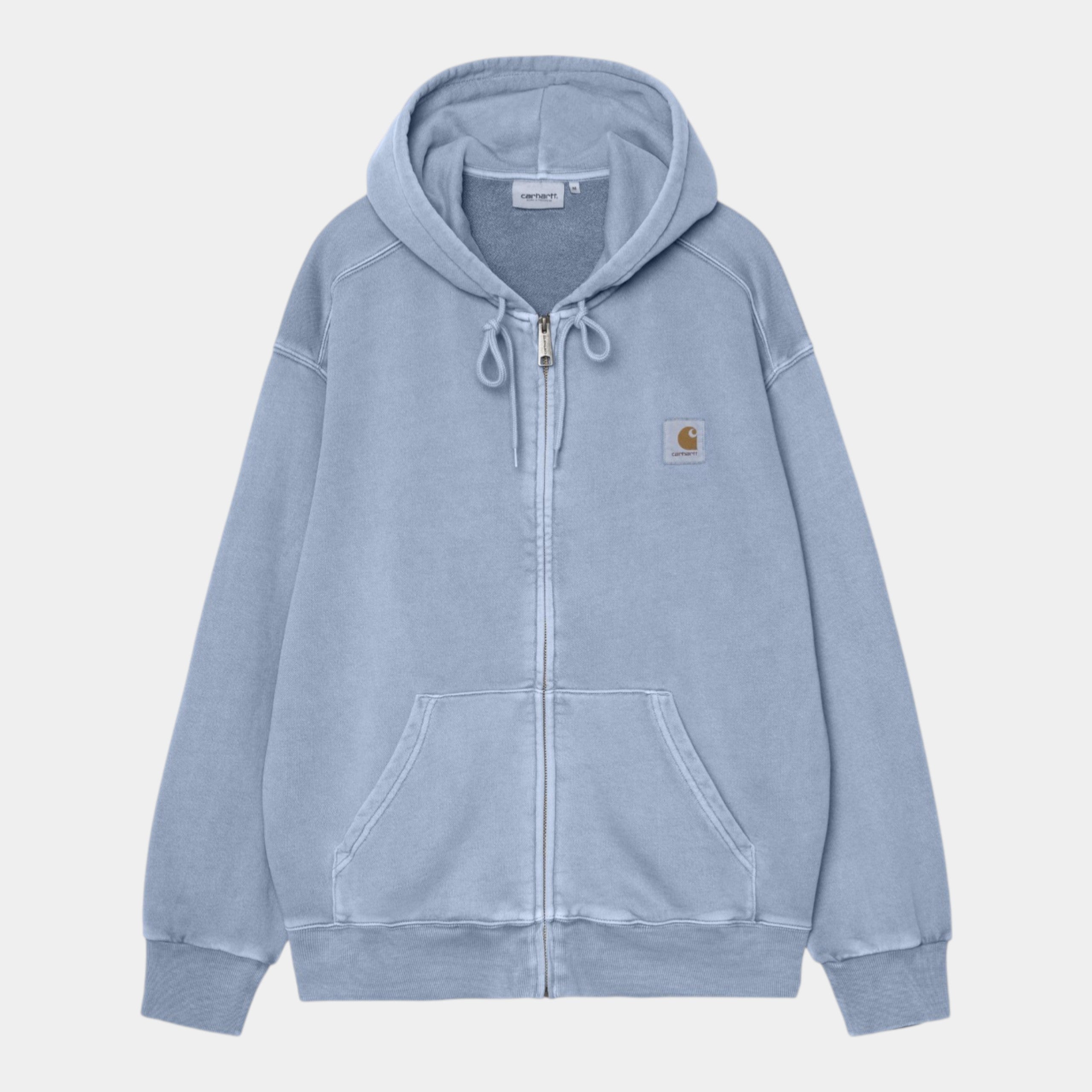 CARHARTT WIP - Carhartt Wip Felpa Nelson con cappuccio e zip - Azzurro/1 - Hubert Humangoods