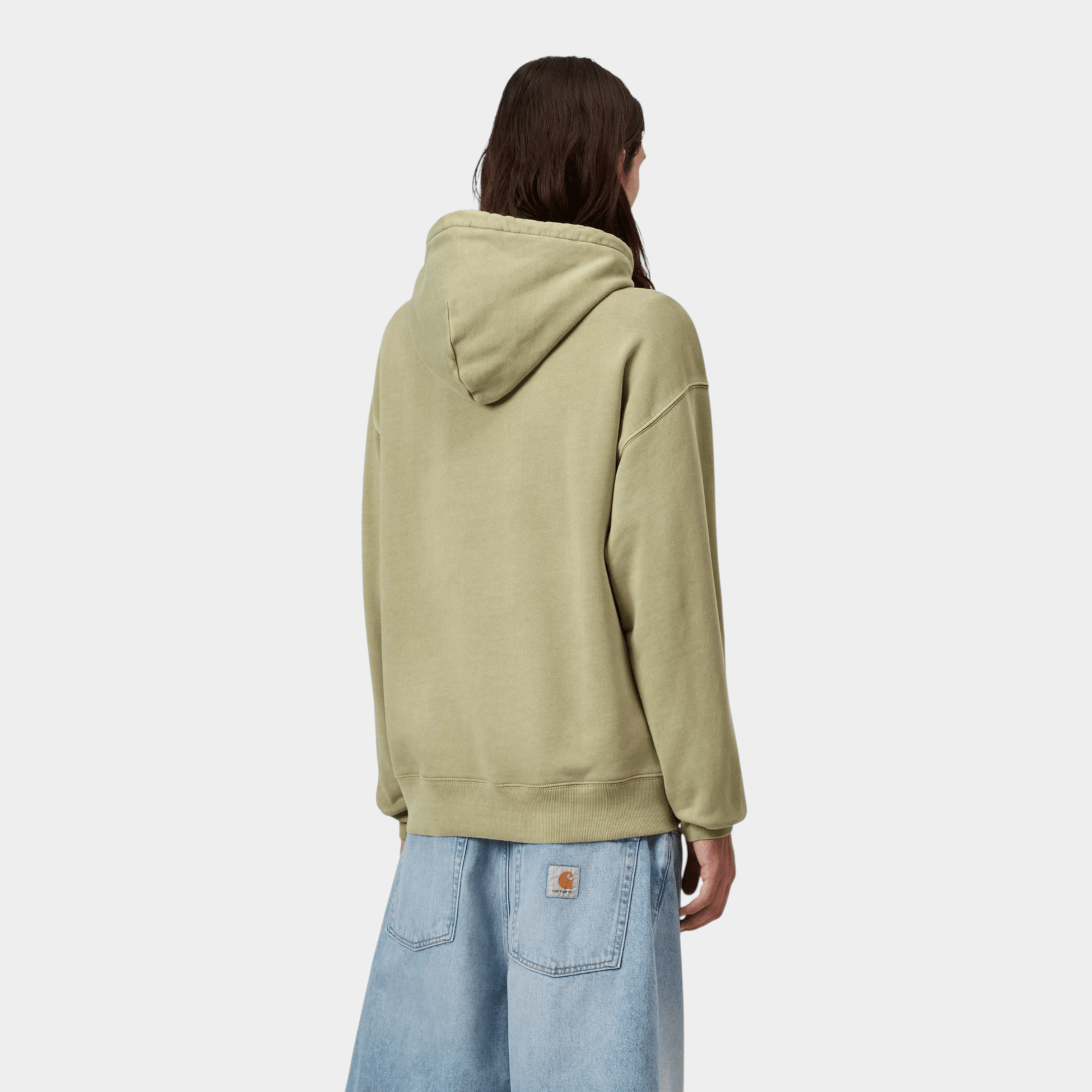 CARHARTT WIP - Carhartt Wip Felpa Nelson con cappuccio - Verde Chiaro/3 - Hubert Humangoods
