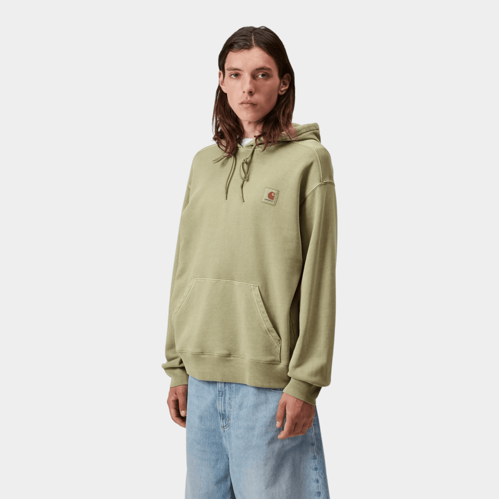 CARHARTT WIP - Carhartt Wip Felpa Nelson con cappuccio - Verde Chiaro/2 - Hubert Humangoods