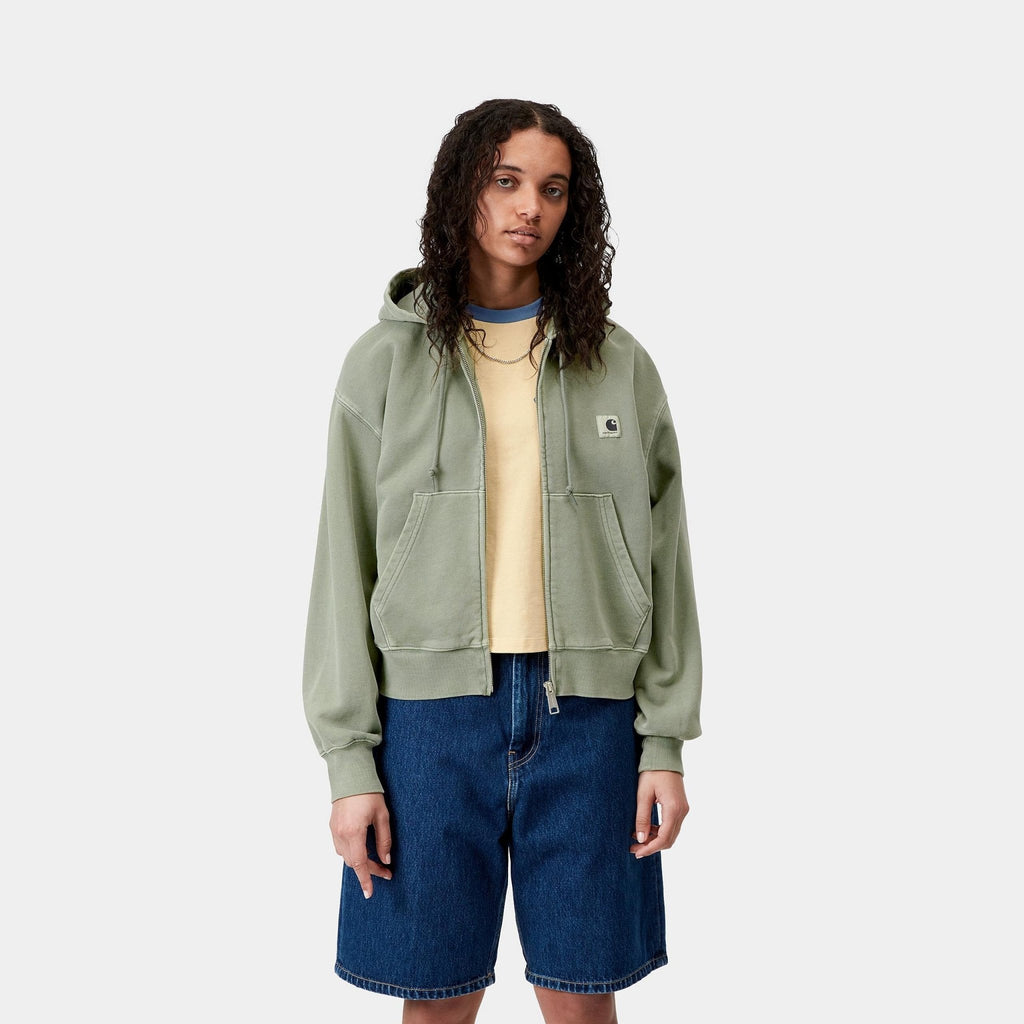 CARHARTT WIP Carhartt Wip Felpa Nelson con Zip e cappuccio - Verde - Hubert Humangoods
