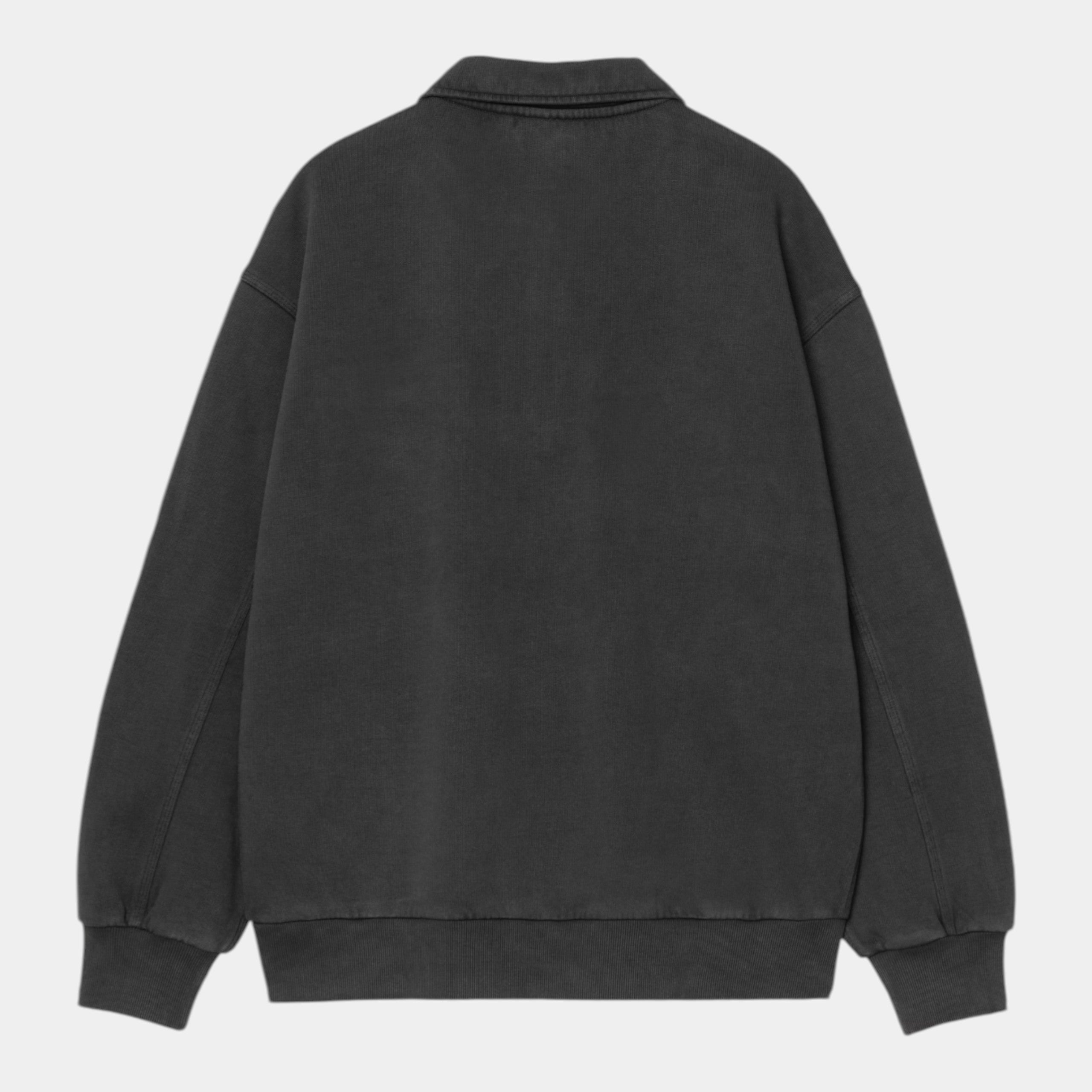CARHARTT WIP - Carhartt Wip Felpa polo Detroit - Grigio scuro/5 - Hubert Humangoods