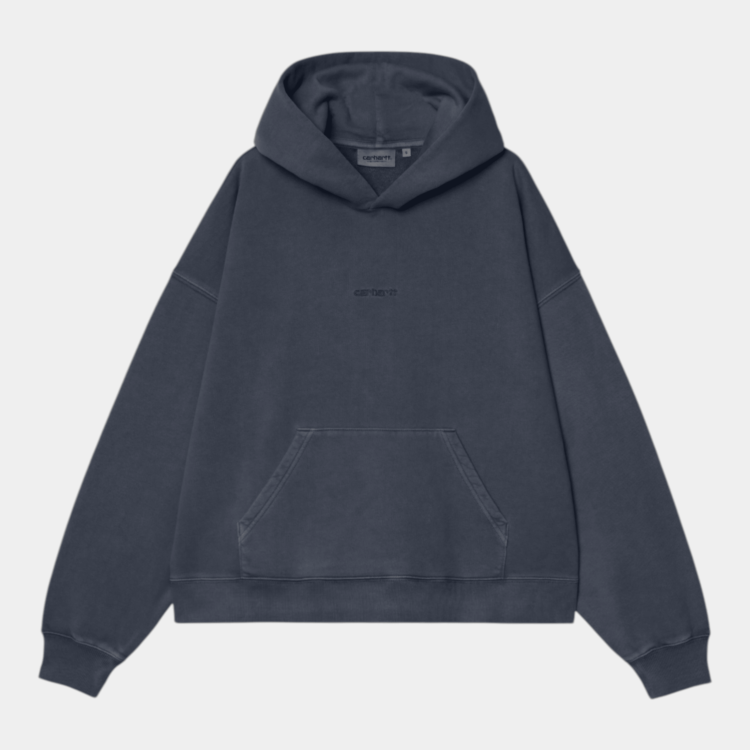 CARHARTT WIP - Carhartt Wip Felpa W' Benton con cappuccio - Carbone/1 - Hubert Humangoods