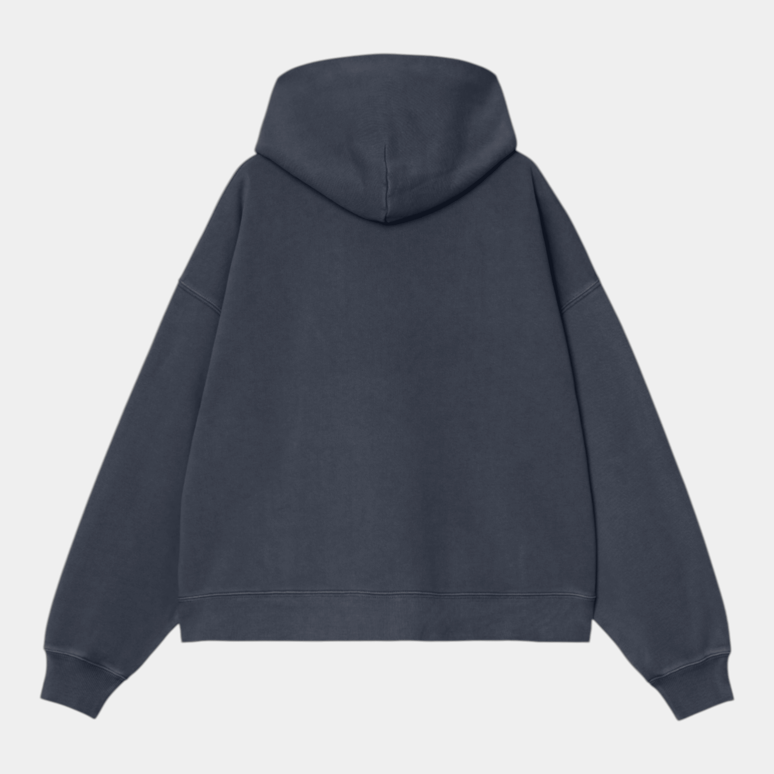 CARHARTT WIP - Carhartt Wip Felpa W' Benton con cappuccio - Carbone/5 - Hubert Humangoods