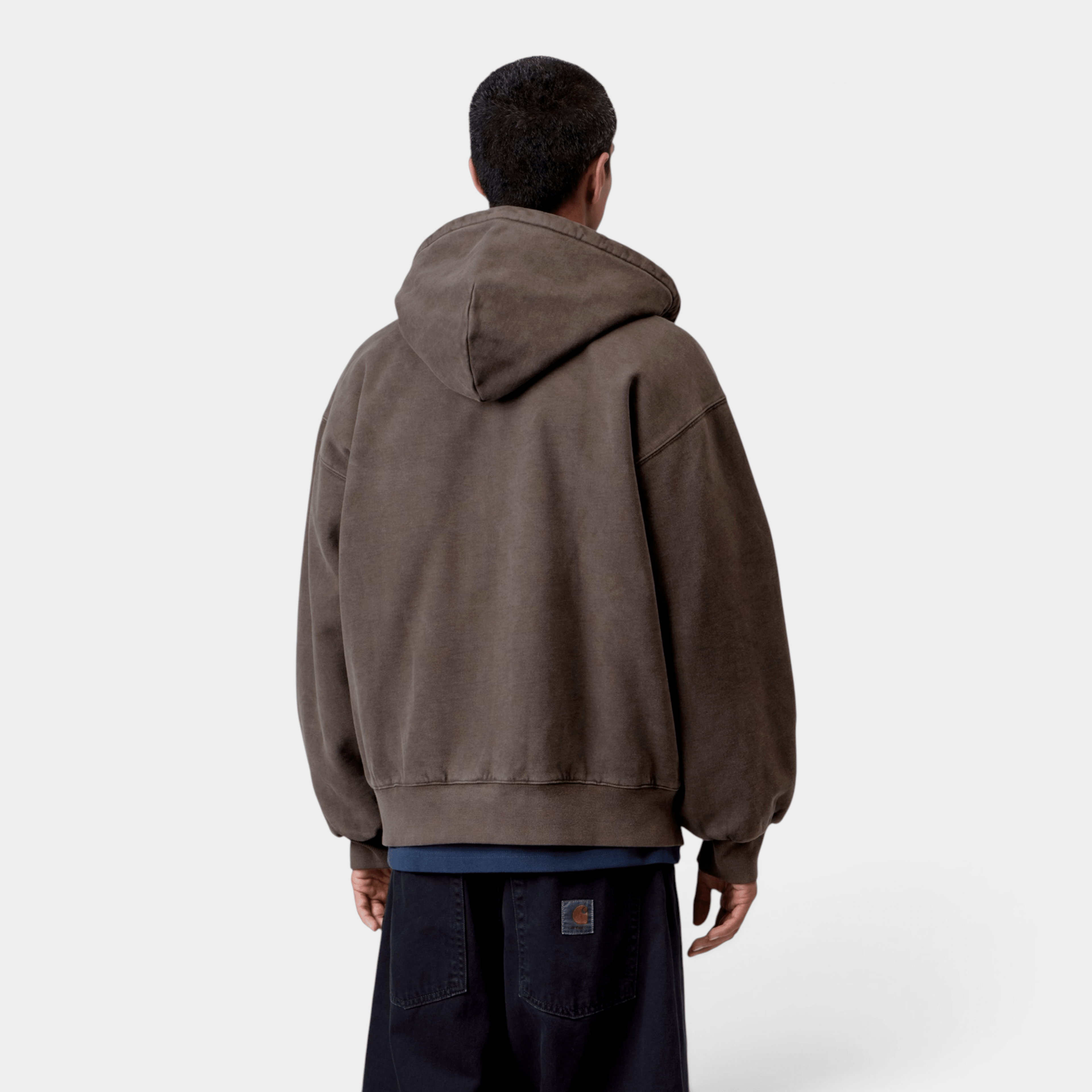 CARHARTT WIP - Carhartt Wip Giacca in felpa Vista con cappuccio - Tabacco/4 - Hubert Humangoods