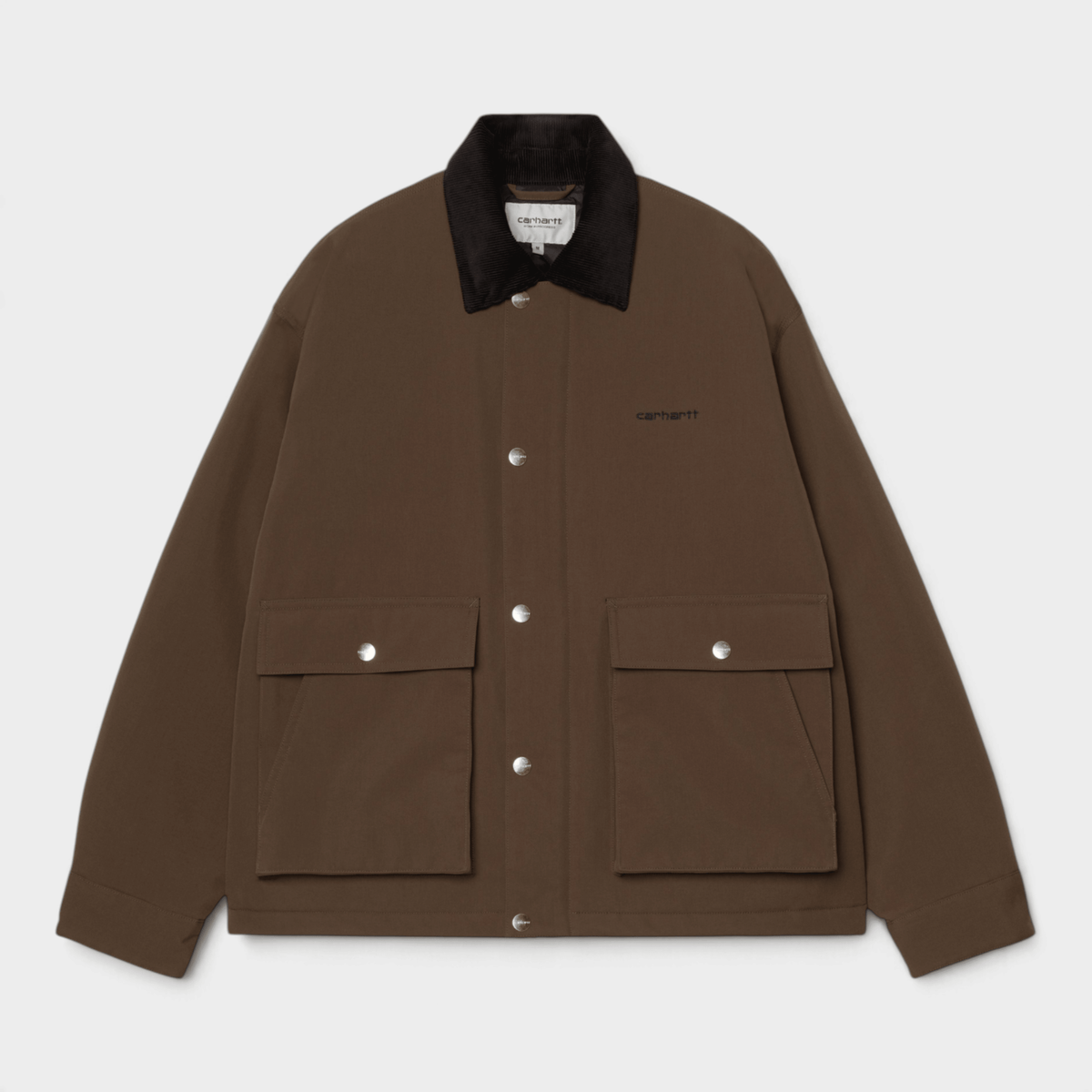 CARHARTT WIP - Carhartt Wip Giacca Quentin in cotone idrorepellente - Tabacco/1 - Hubert Humangoods