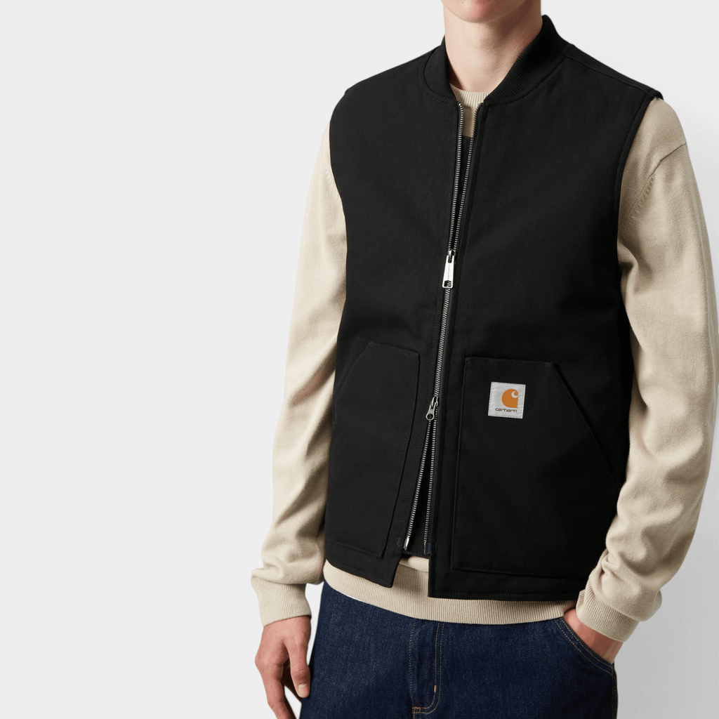 CARHARTT WIP - Carhartt Wip Gilet imbottito Classic Vest - Nero/6 - Hubert Humangoods