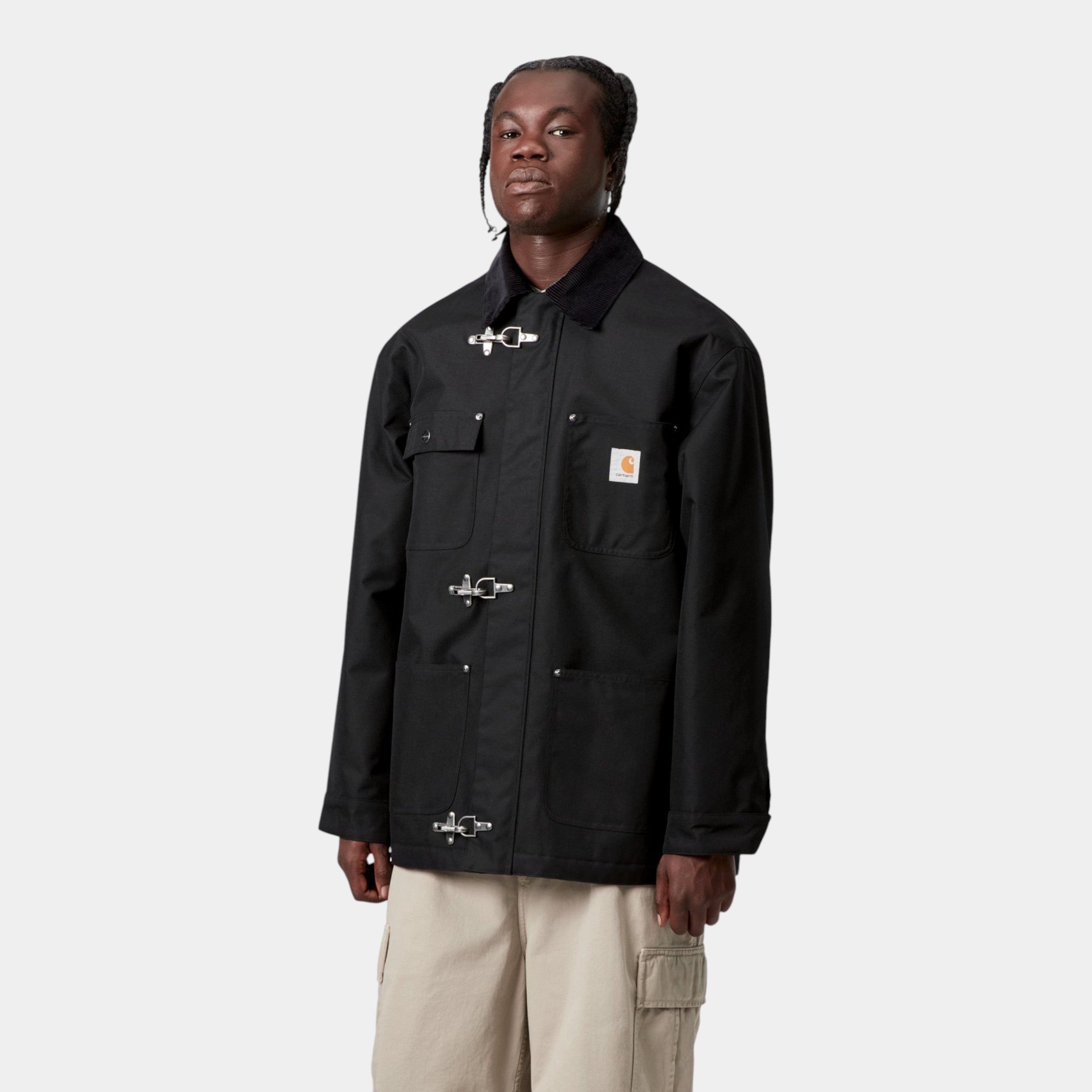 CARHARTT WIP - Carhartt Wip Giubbino Adair - Nero/4 - Hubert Humangoods